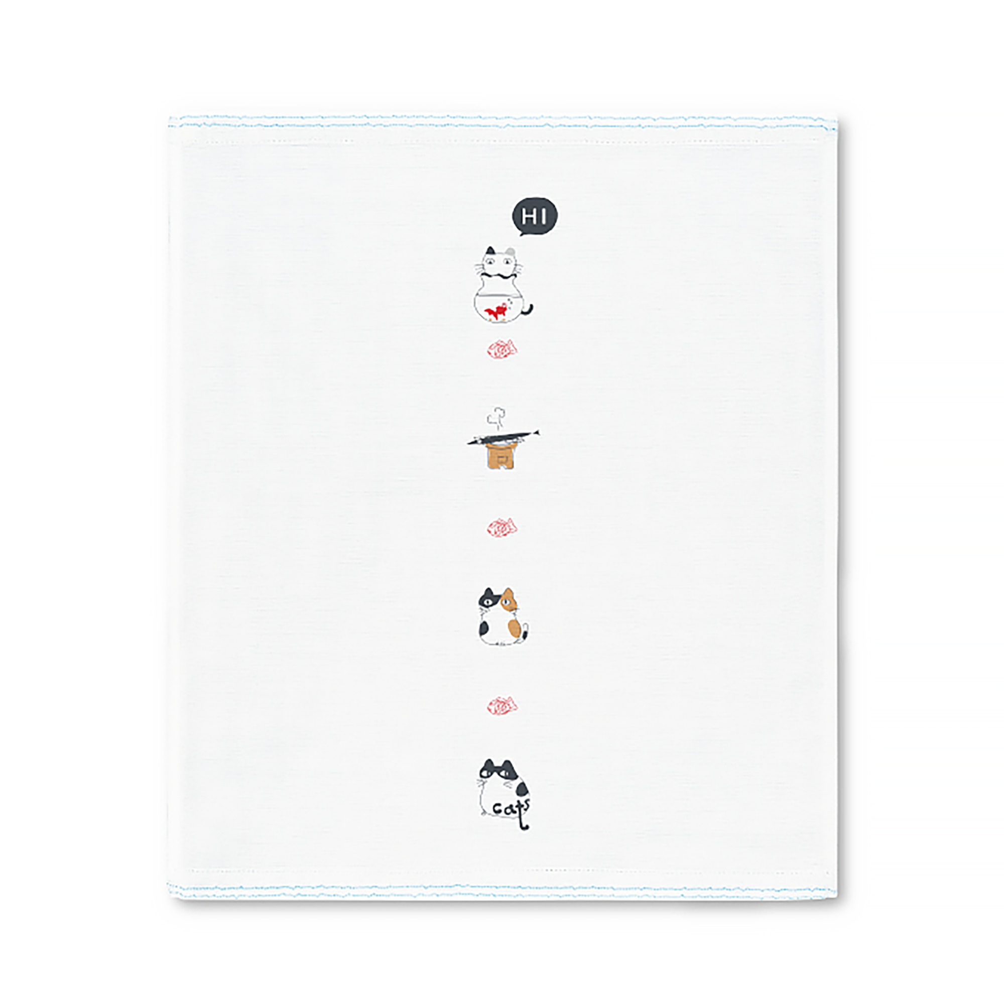Serviette japonaise en coton Kontex