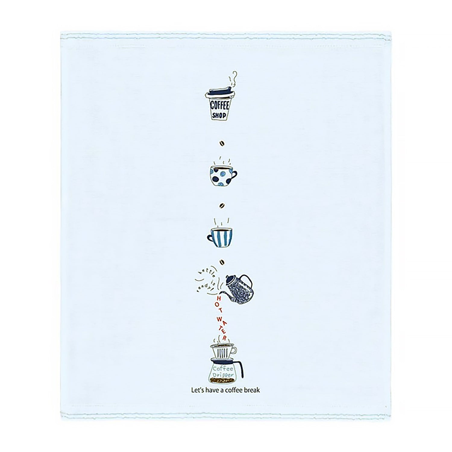 Serviette japonaise en coton Kontex