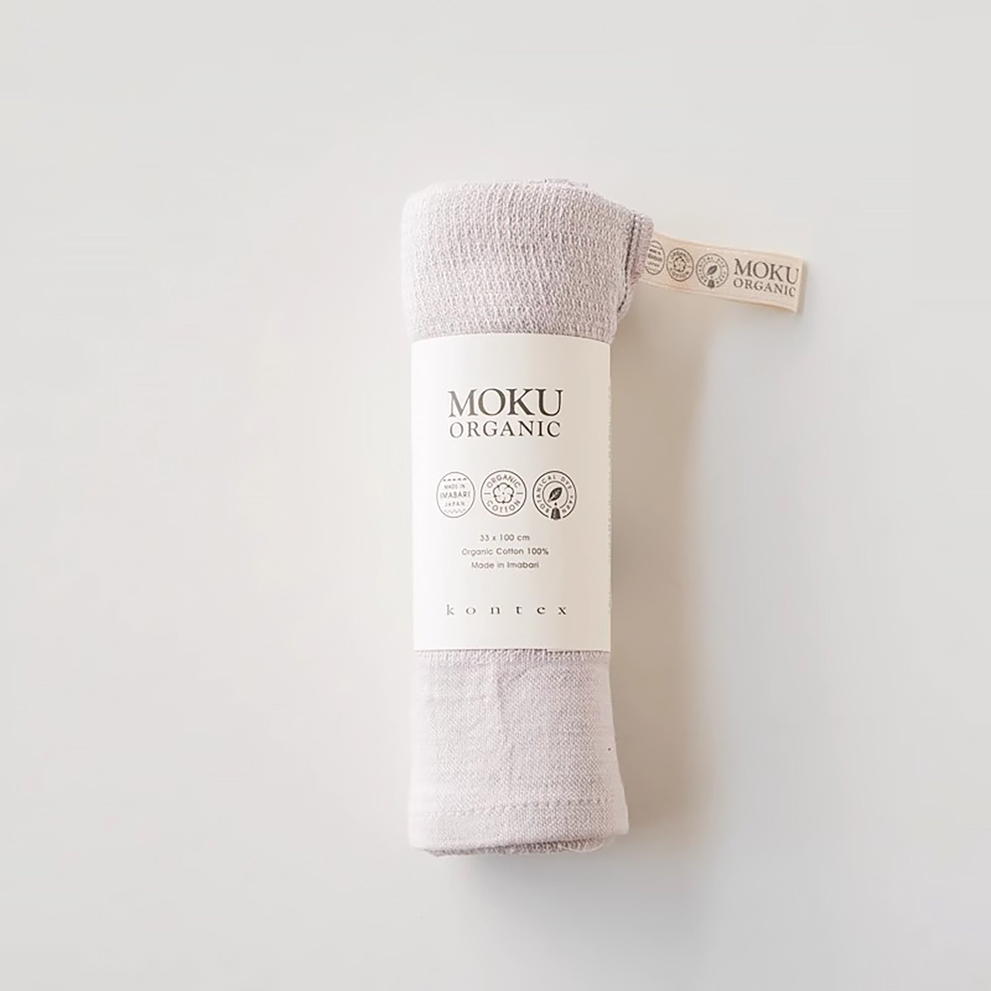 Serviette Kontex en coton biologique teinte aux plantes