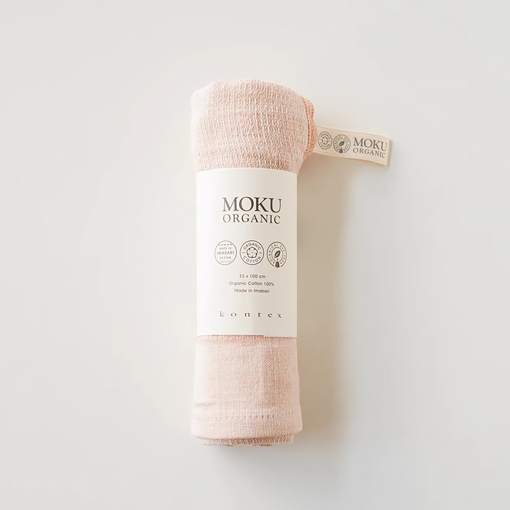 Serviette Kontex en coton biologique teinte aux plantes
