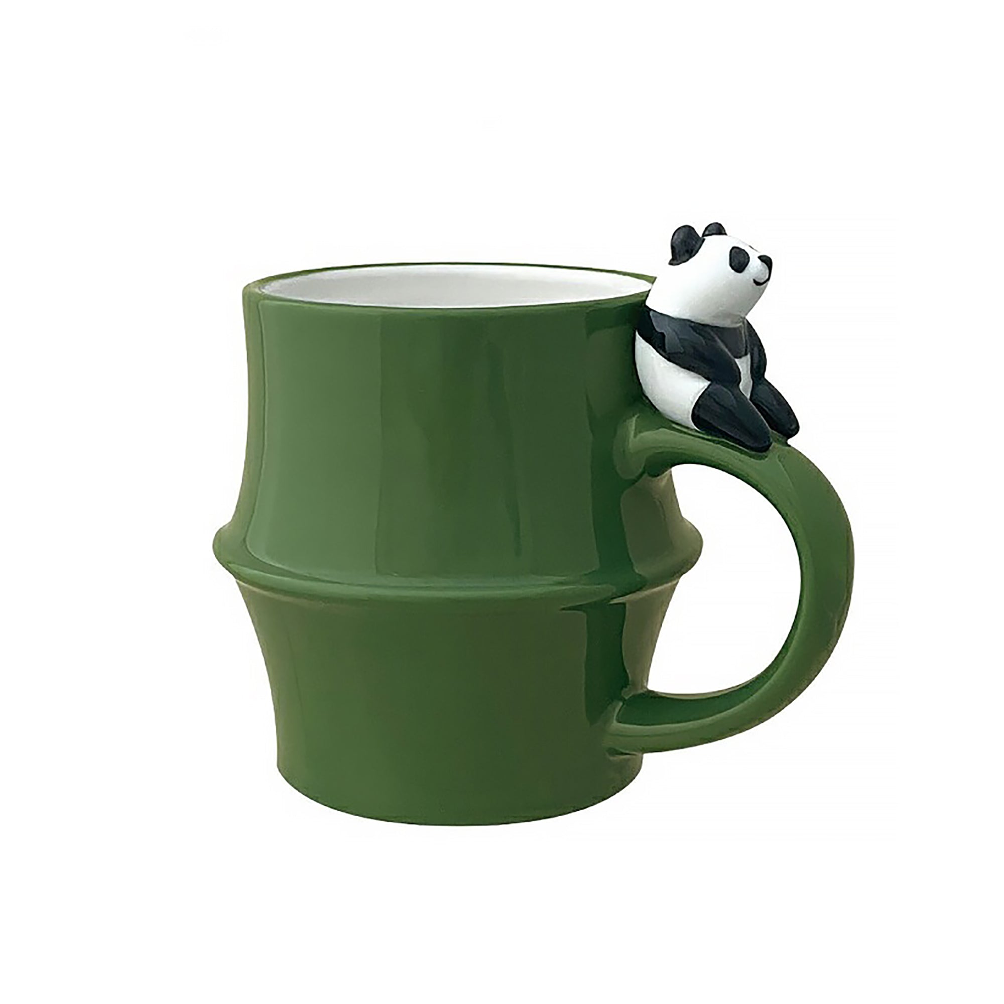 Mug en céramique en forme bambou