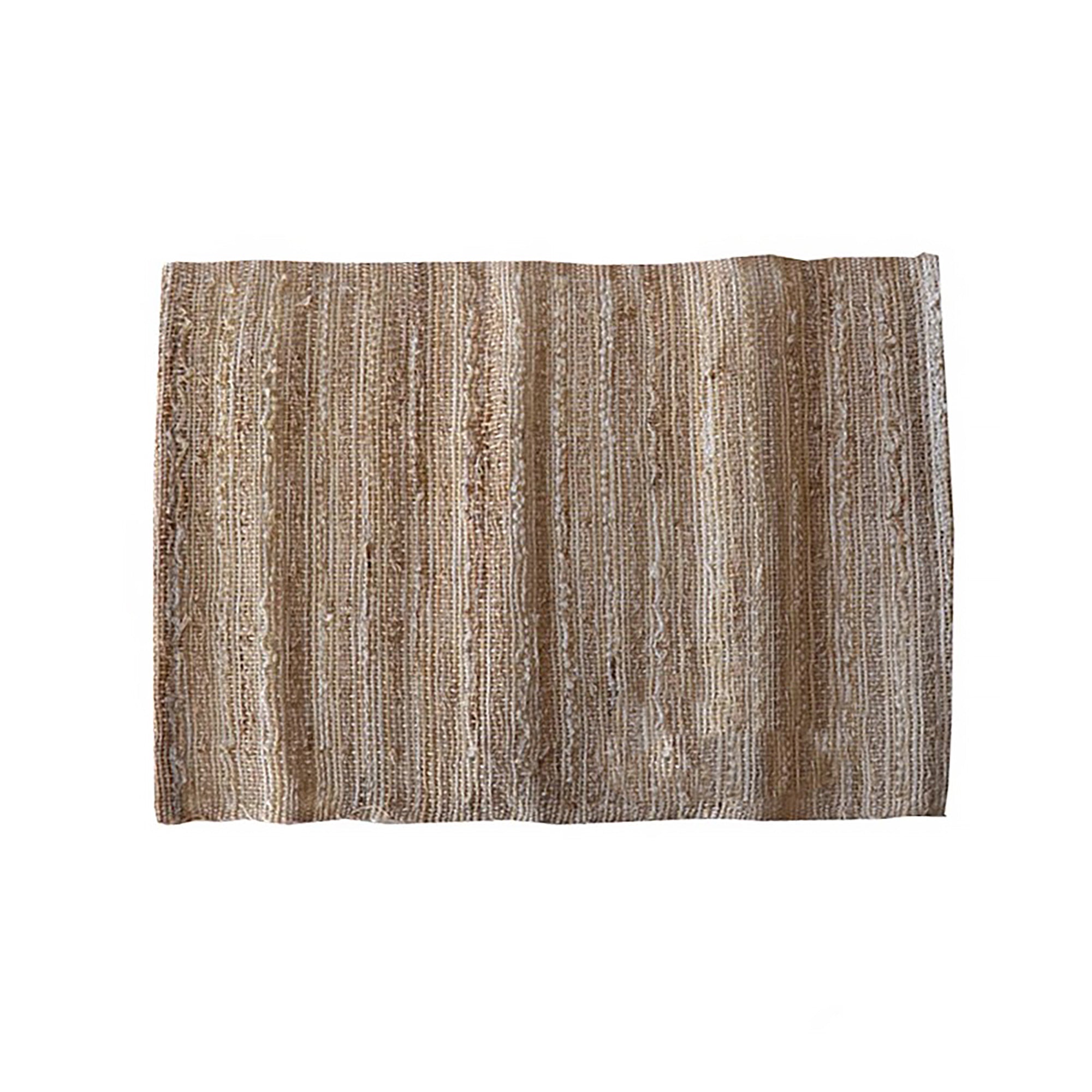Serviette de table en chanvre tissé à la main