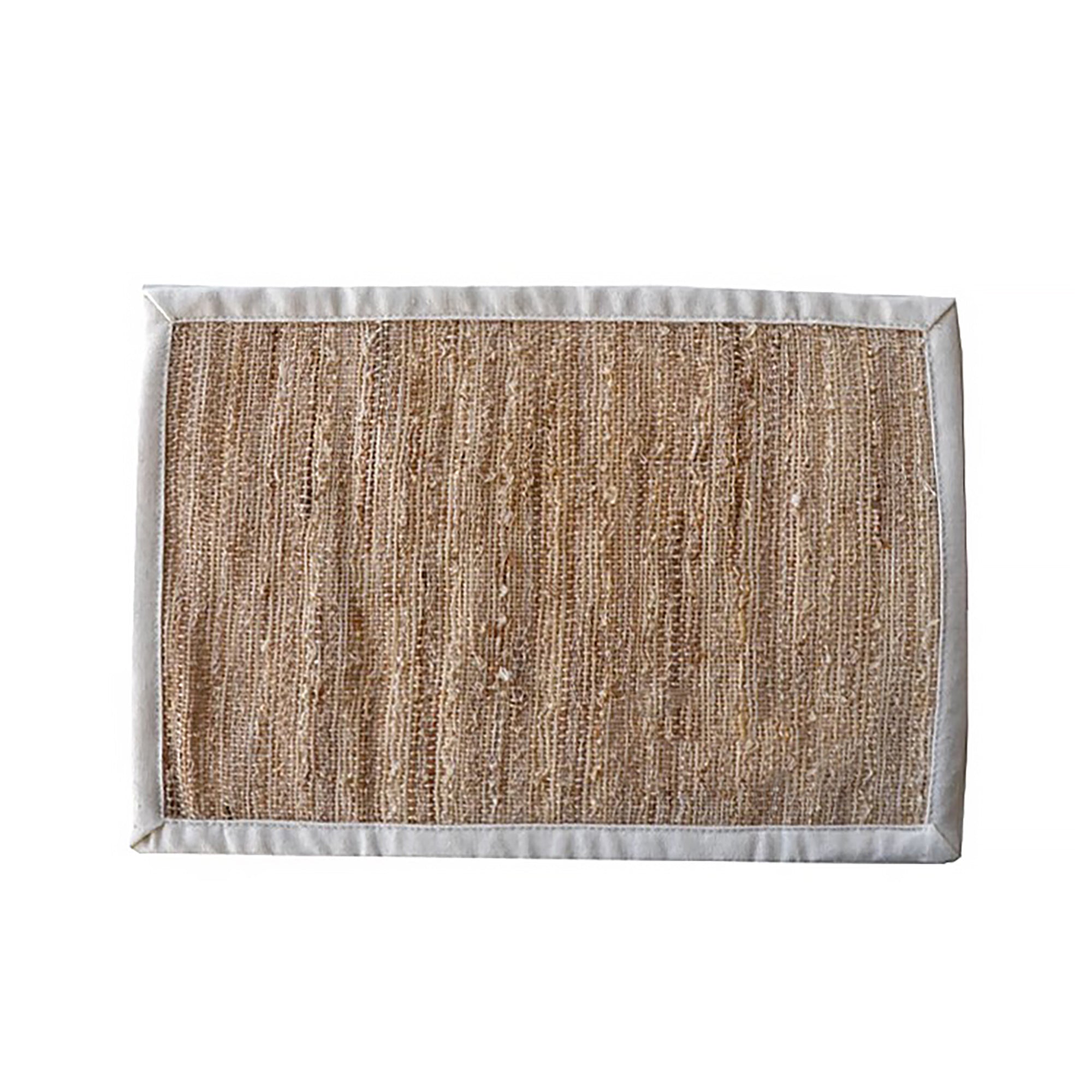 Serviette de table en chanvre tissé à la main