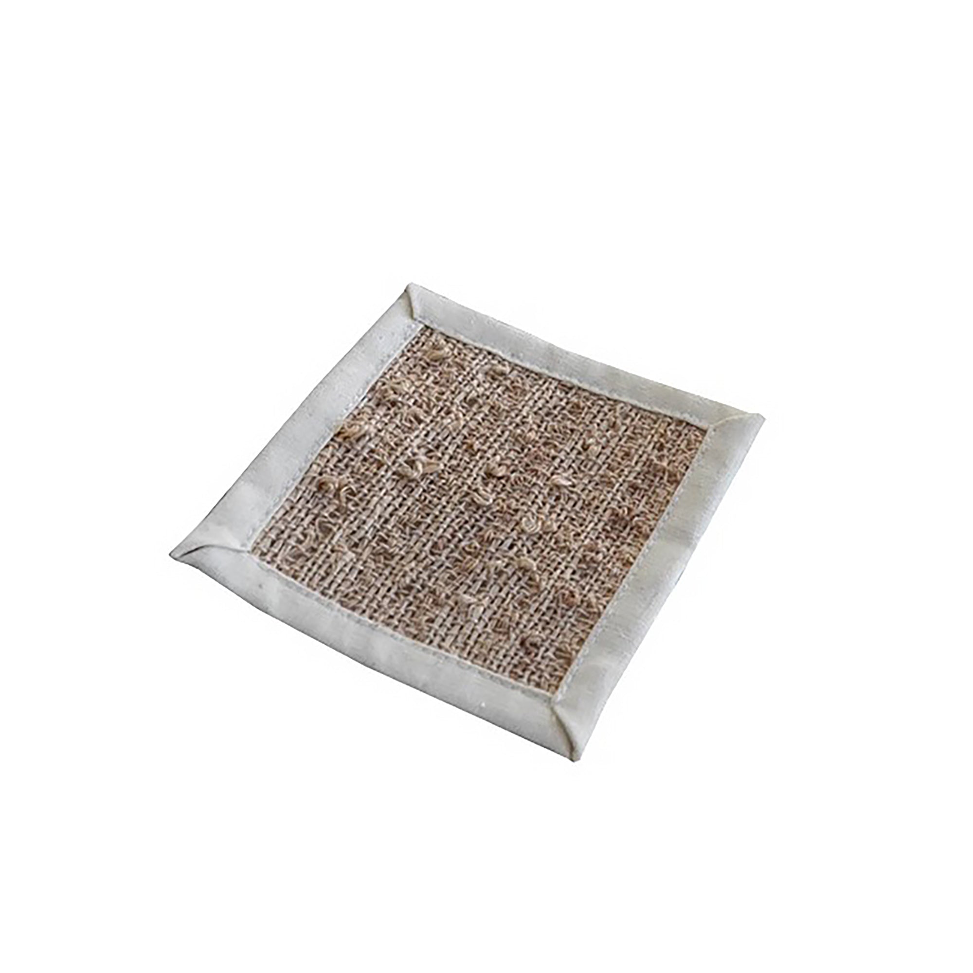 Serviette de table en chanvre tissé à la main