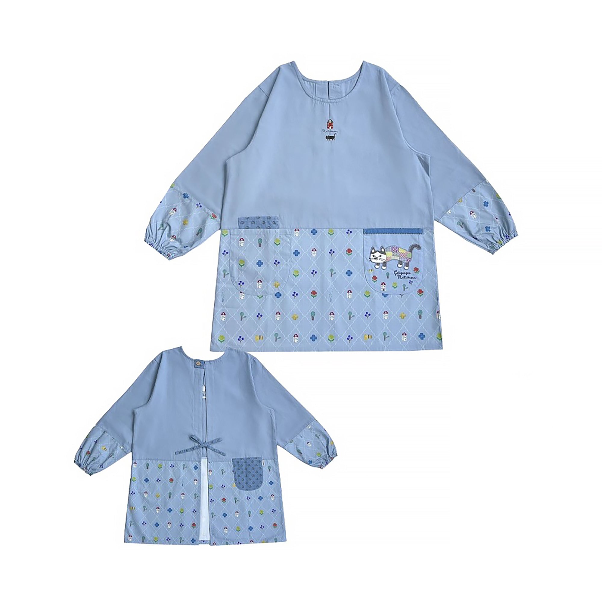 Tablier japonais avec motif chat Kusuguru