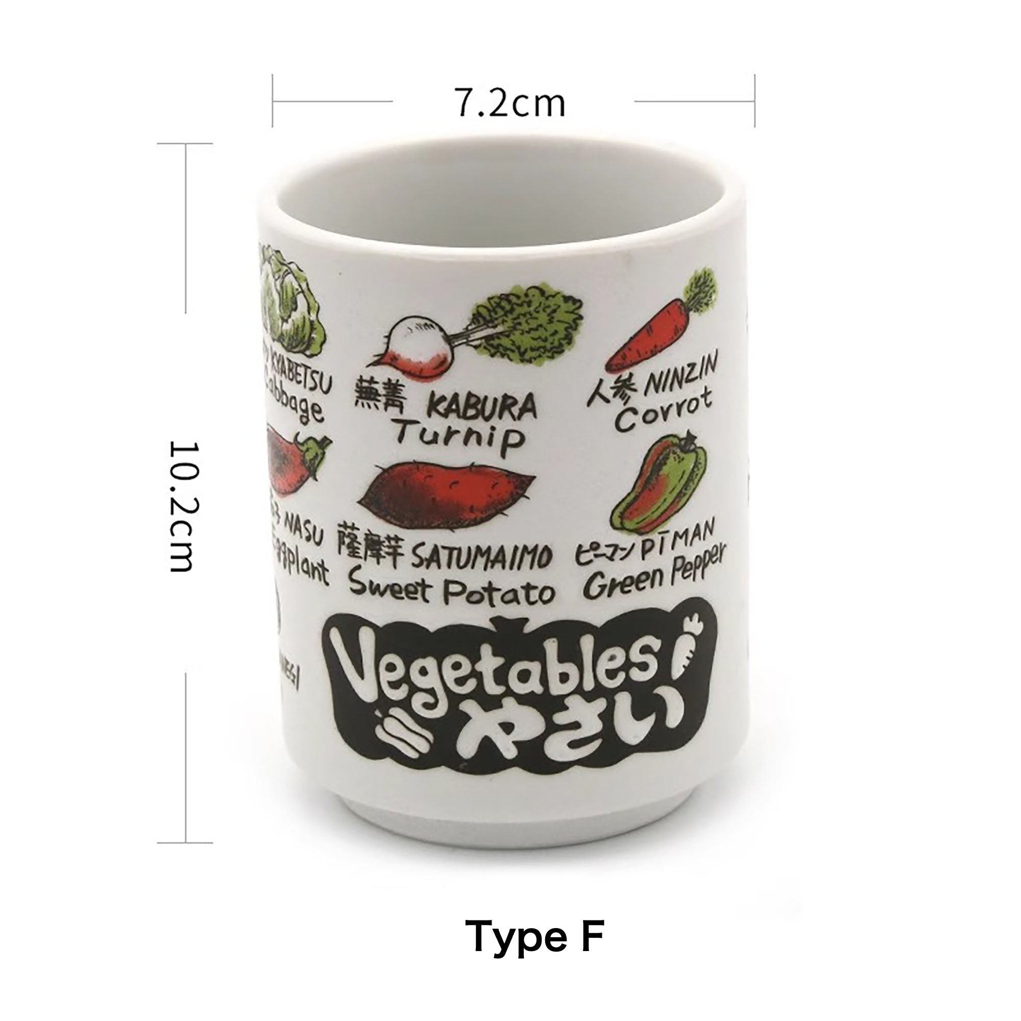 Tasse en céramique motifs culture et gastronomie japonaise