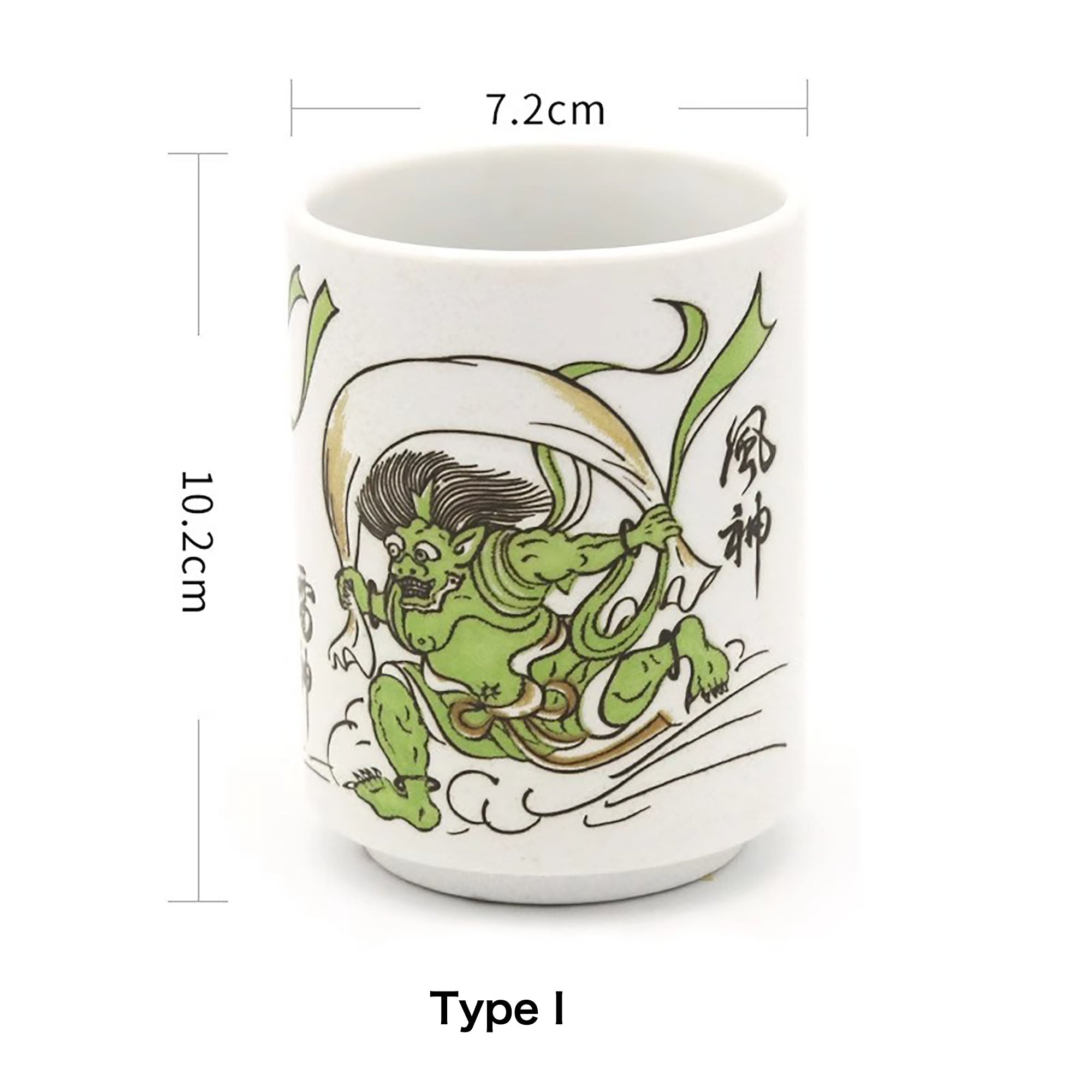 Tasse en céramique motifs culture et gastronomie japonaise