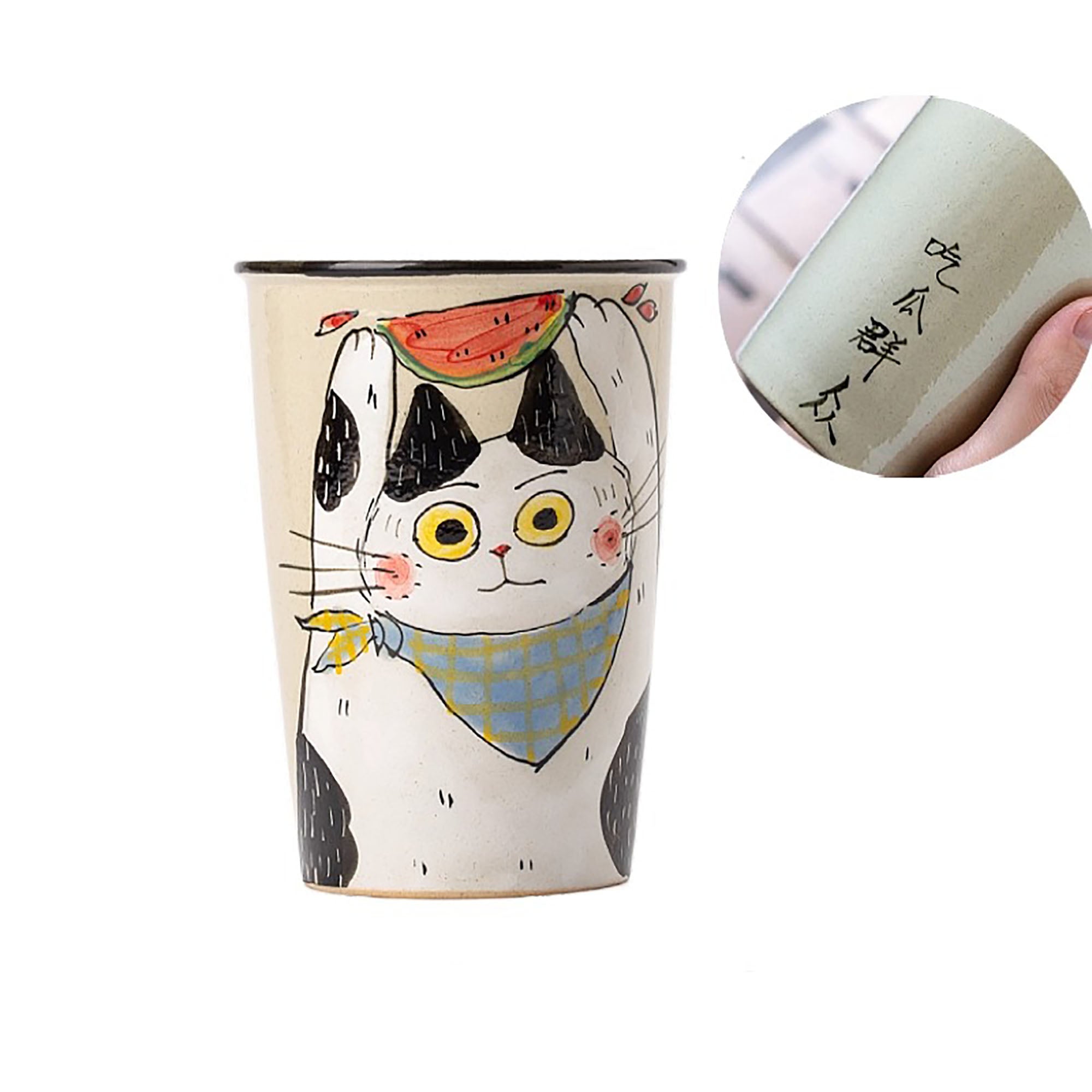 Tasses avec d&