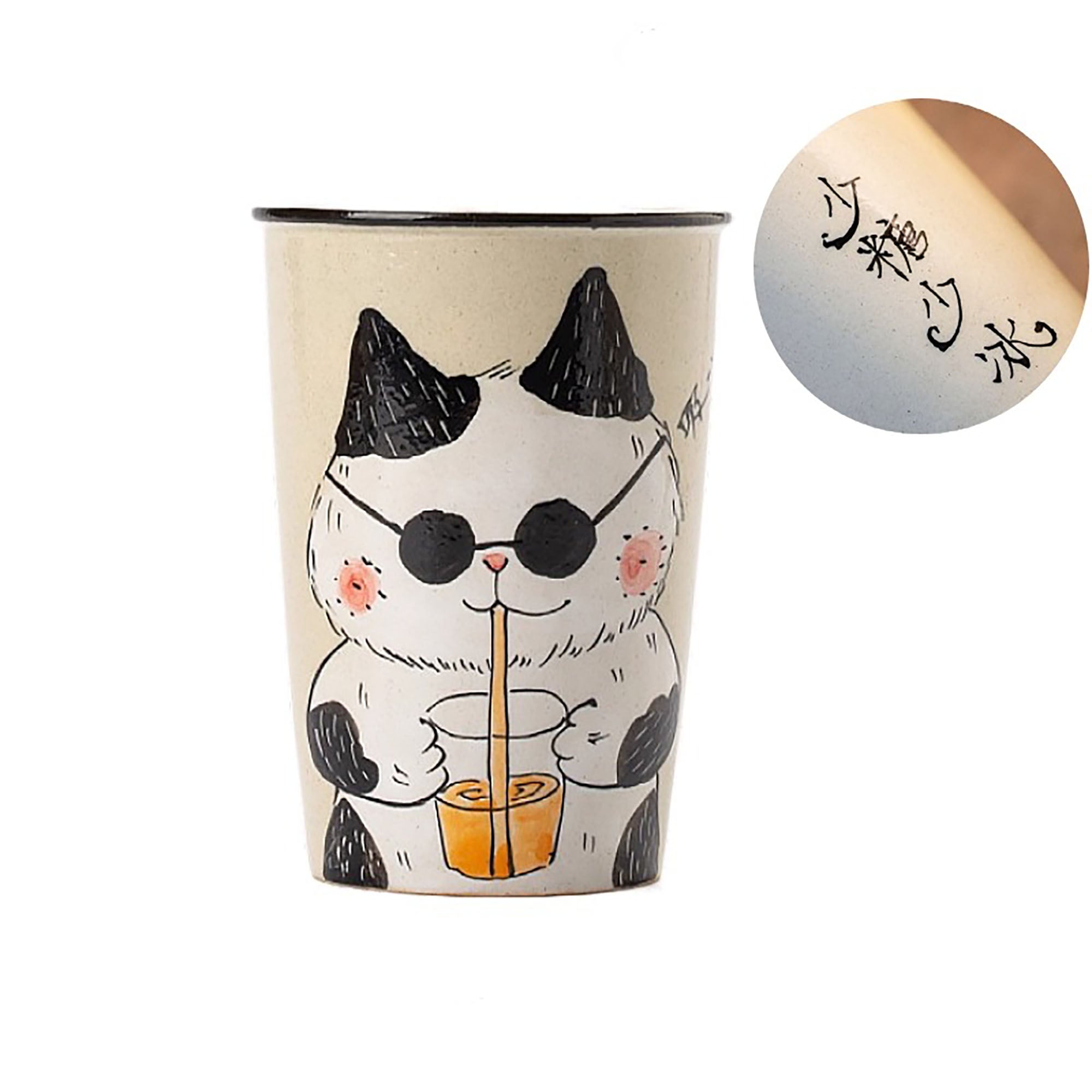Tasses avec d&