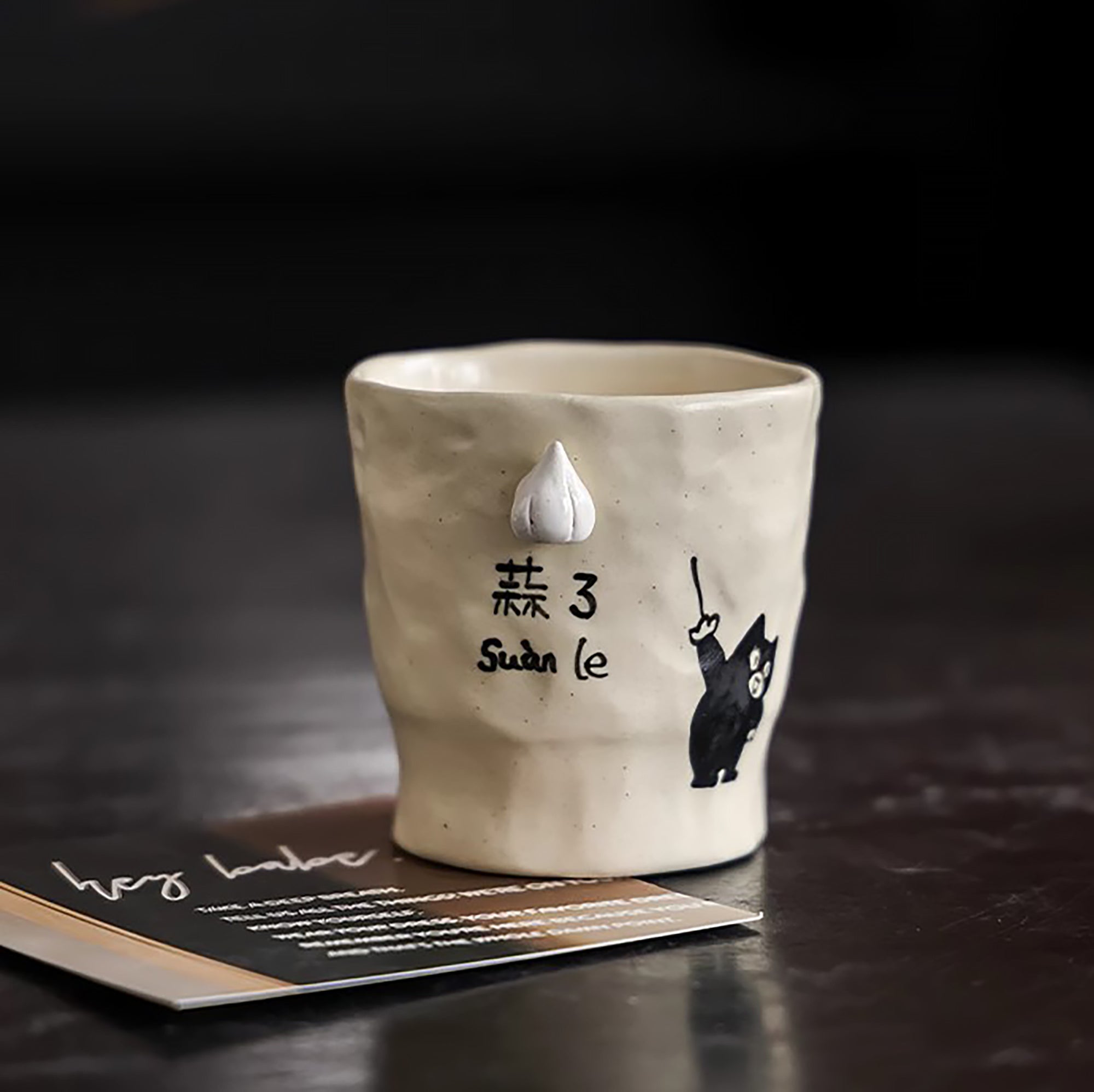 Tasse à saké artisanale Jingdezhen