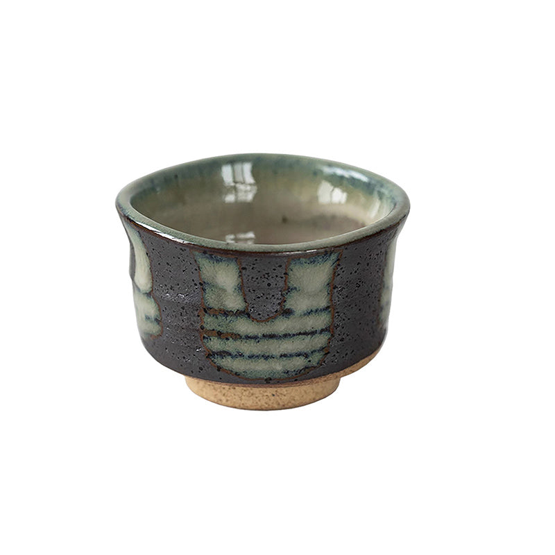 Handgemachte Teetasse aus Steinzeug