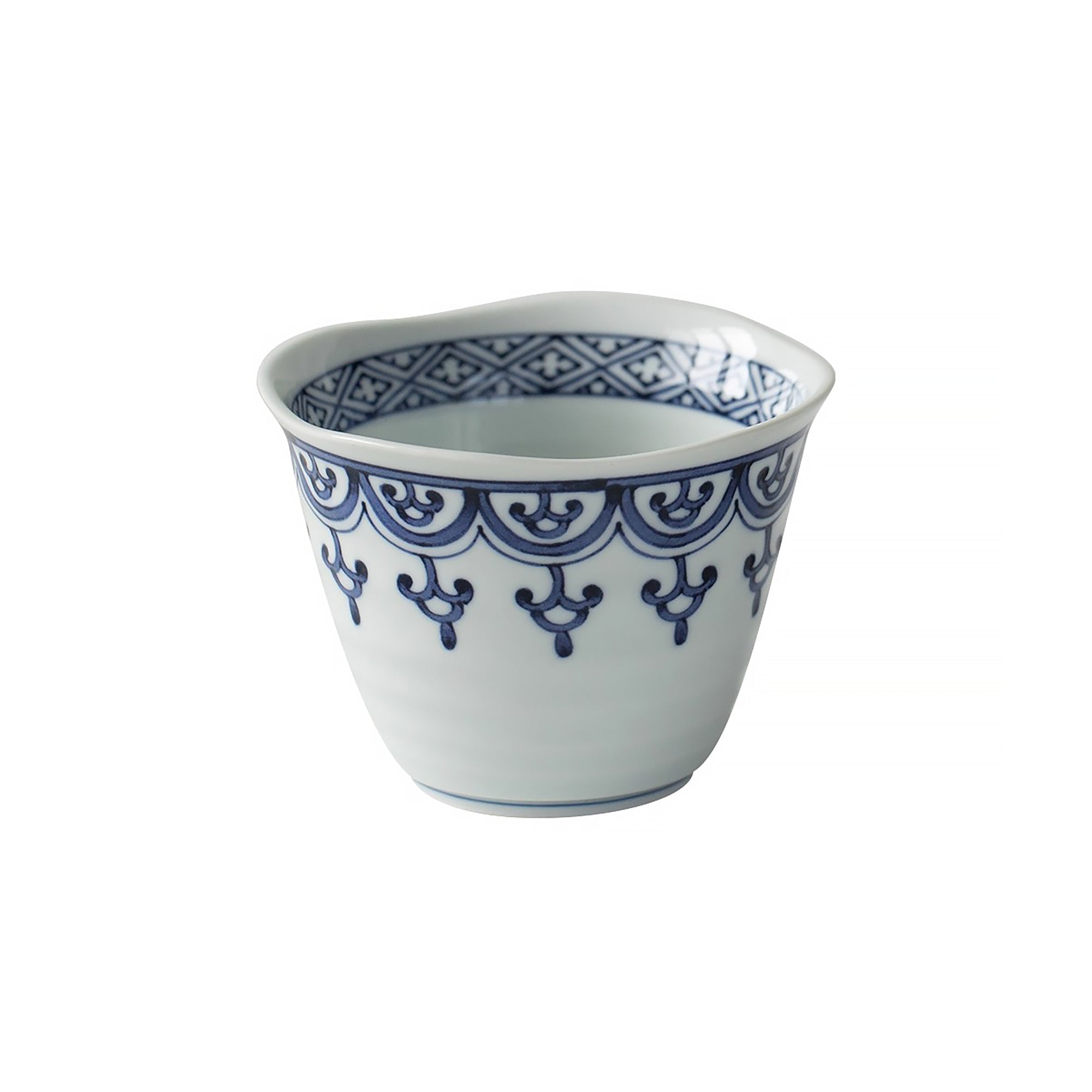 Tasse choko Hasami-yaki peinte à la main