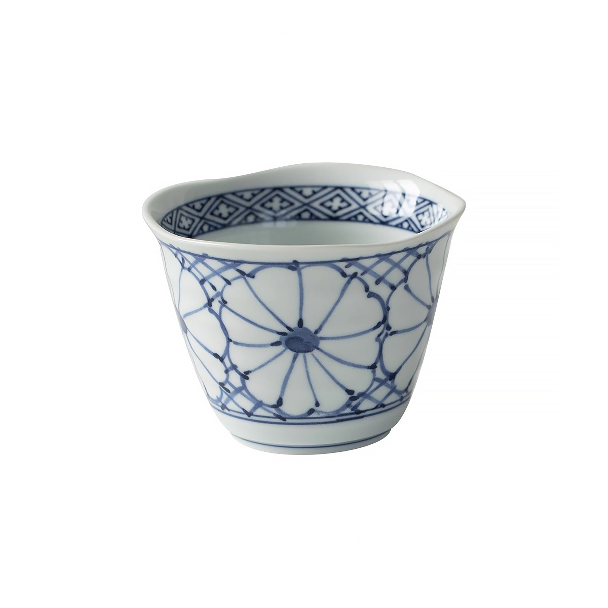 Tasse choko Hasami-yaki peinte à la main