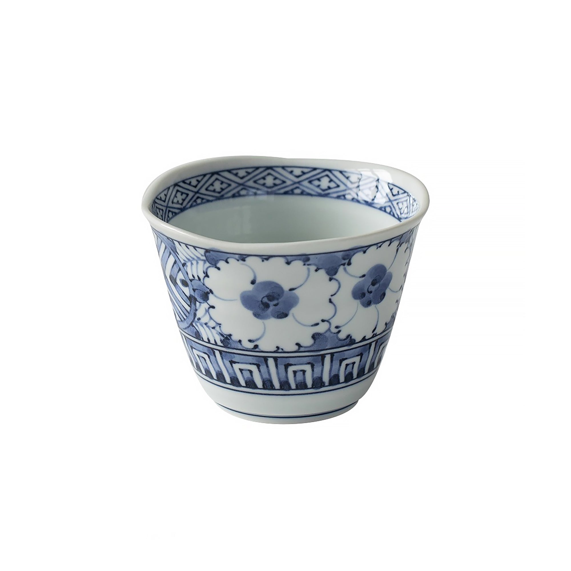 Tasse choko Hasami-yaki peinte à la main