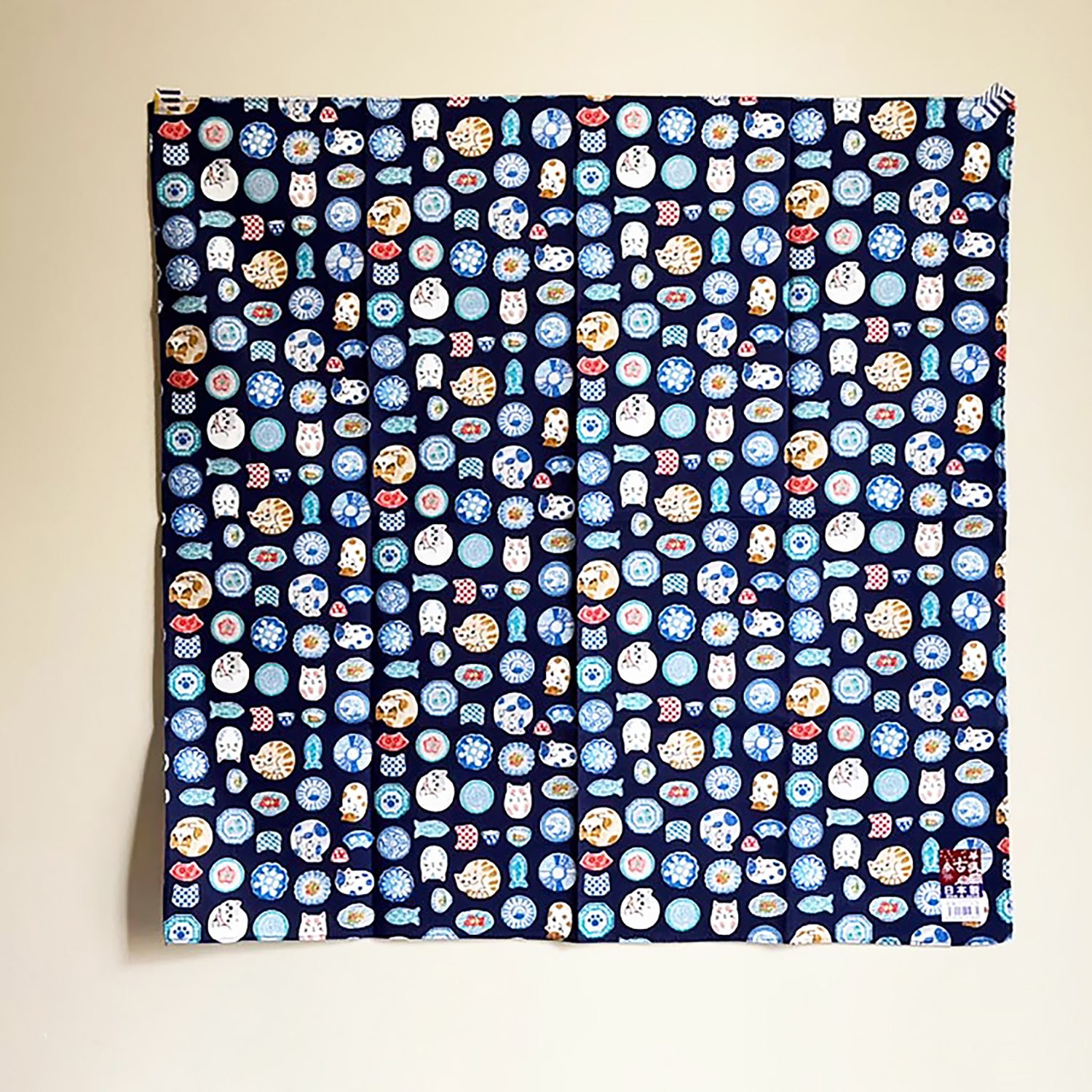 Furoshiki japonais en coton Sankosen