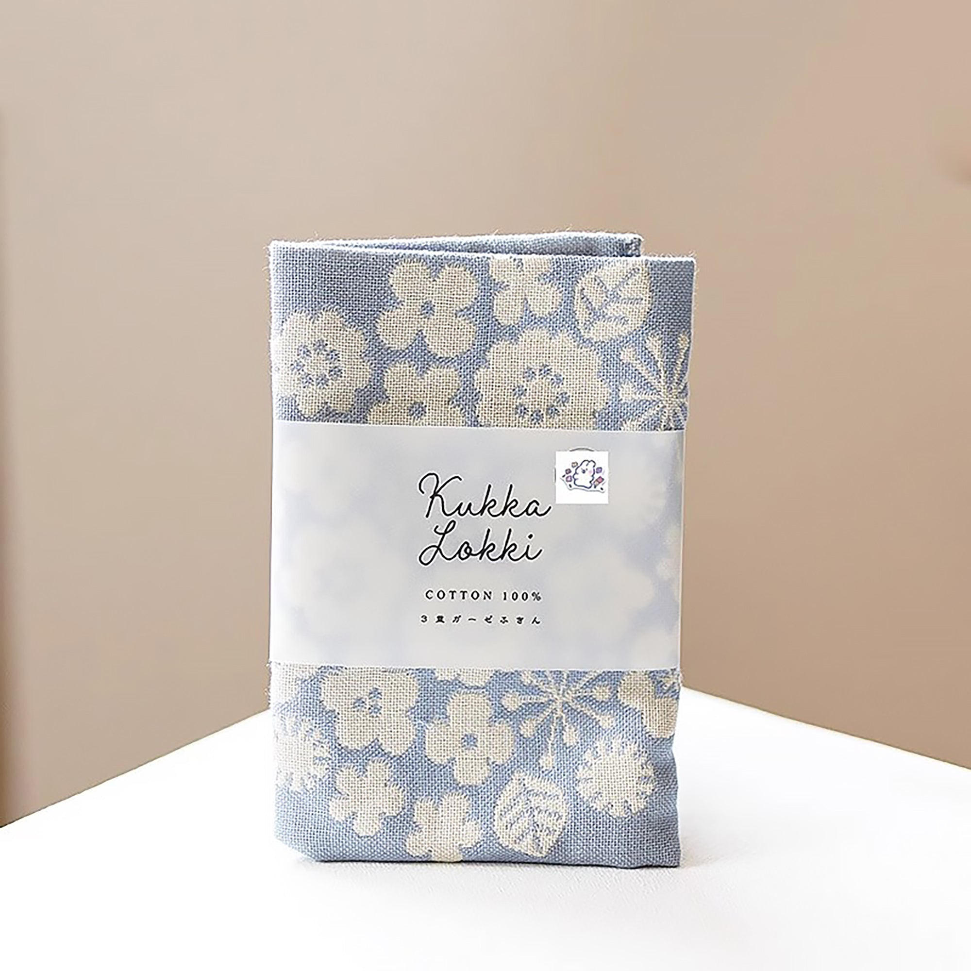 Serviette japonais en coton Série Kukka Lokki