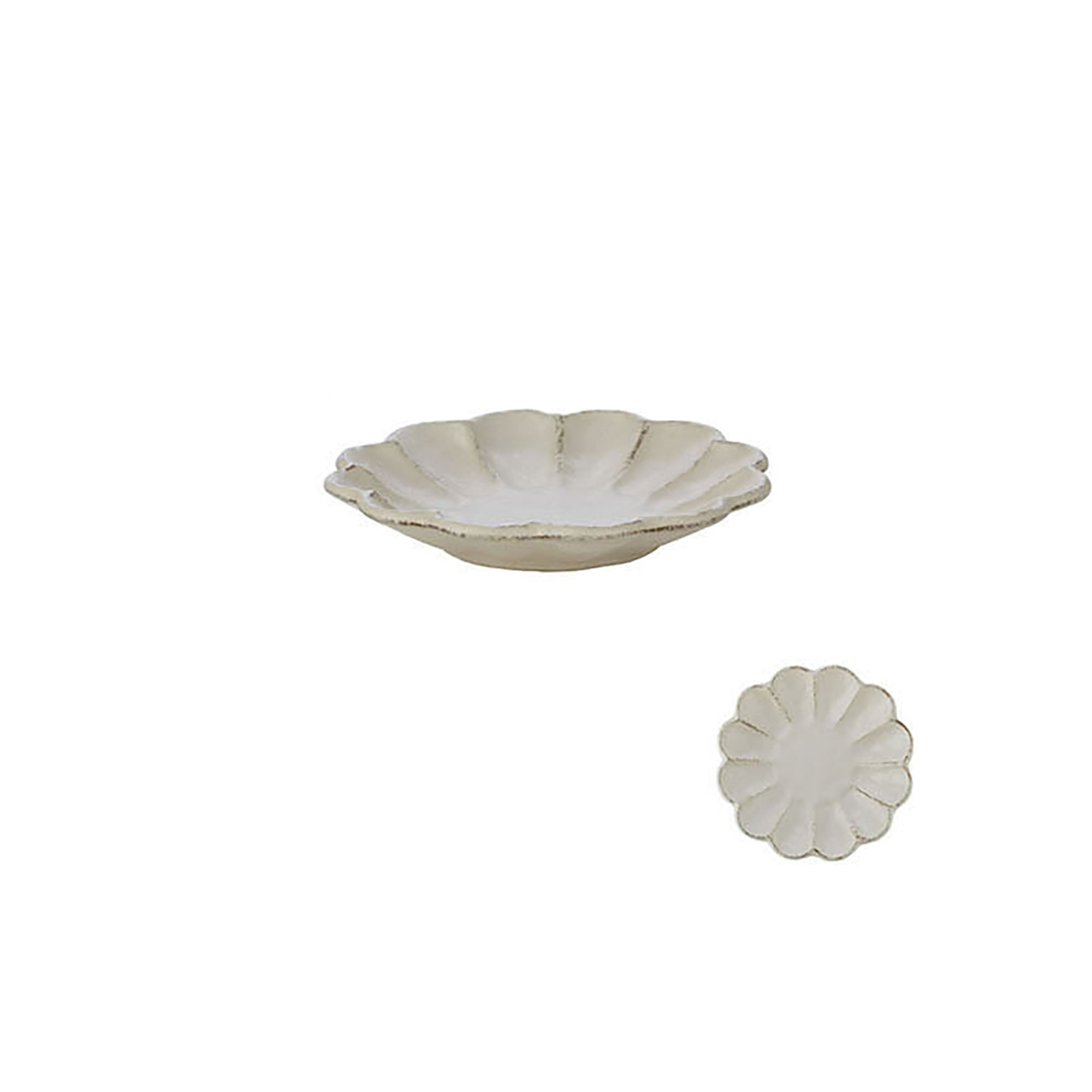 Pear Blossom Shaped Ceramic Dinnerware by Rinka Seito