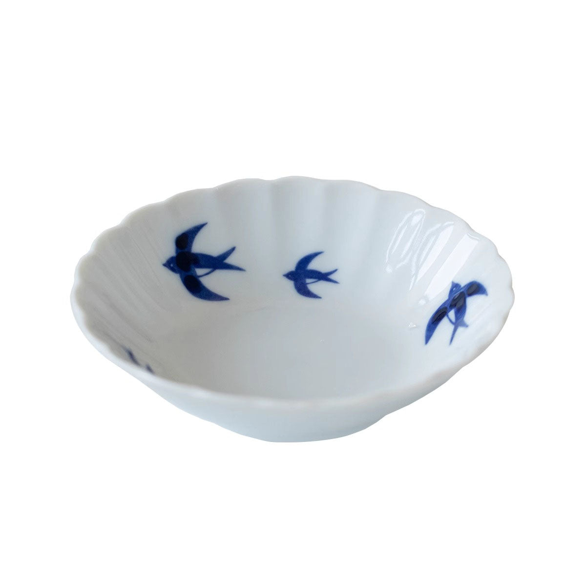 Vaisselle en céramique Mino-yaki avec Motif d’hirondelle