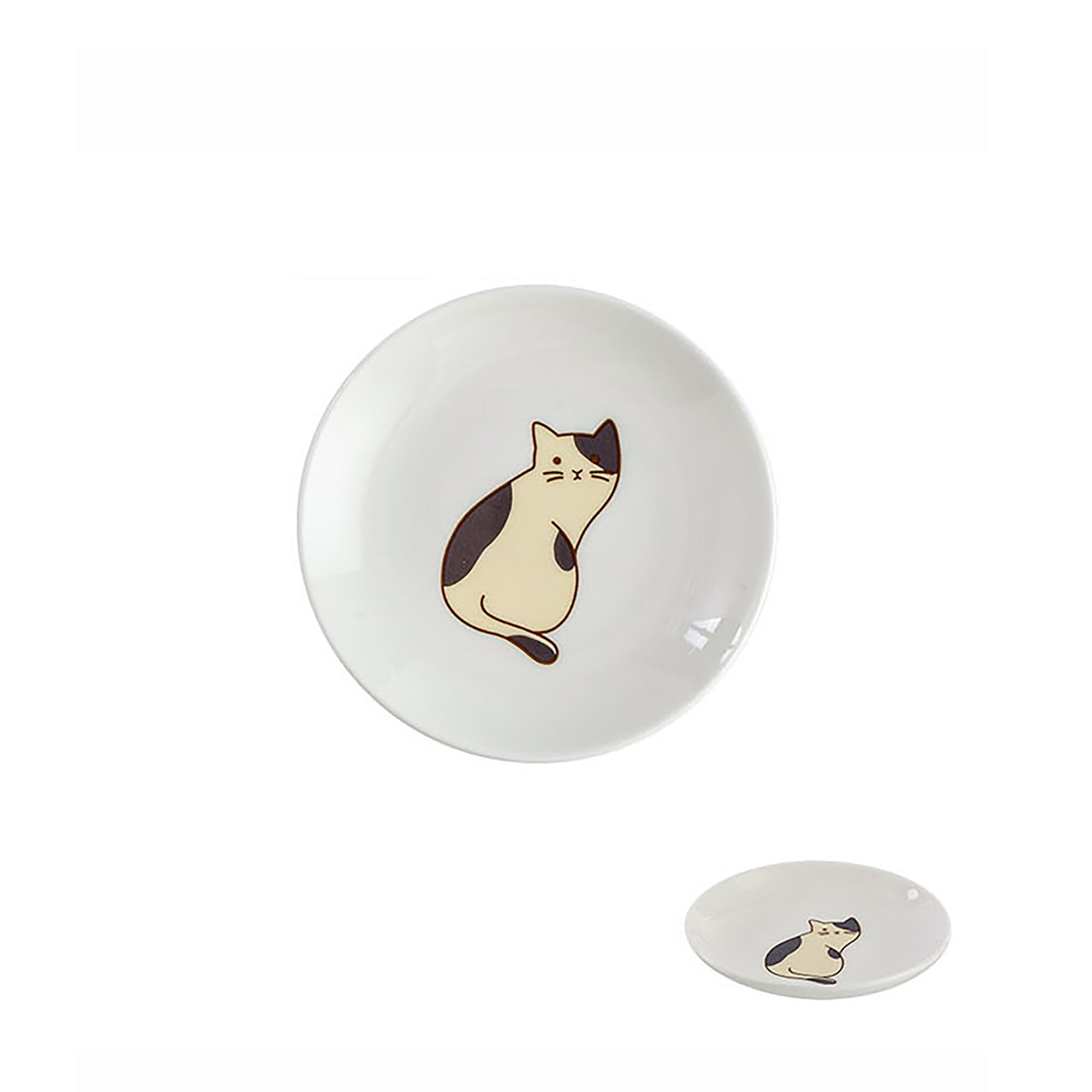 Vaisselle avec adorables motifs de chat