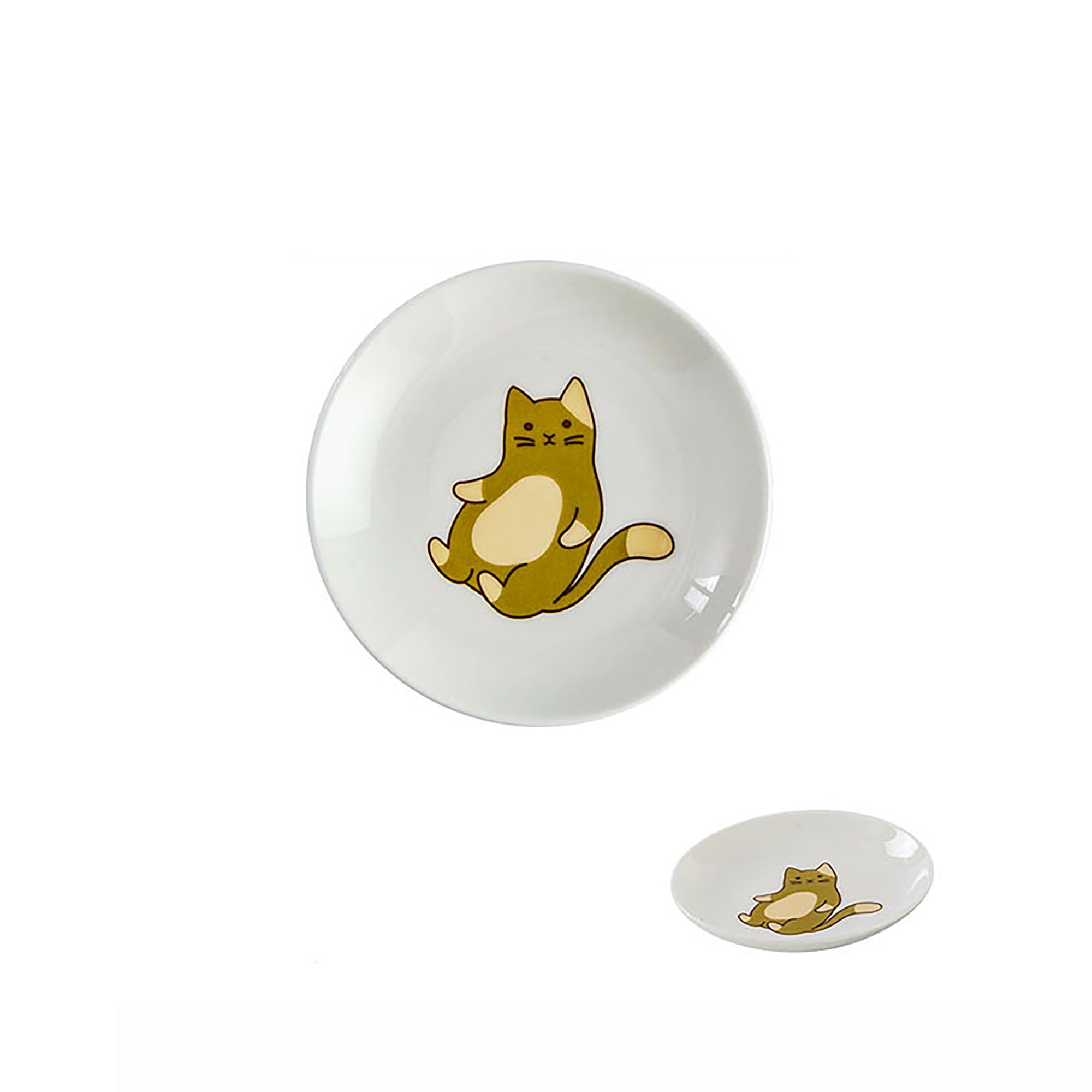 Vaisselle avec adorables motifs de chat