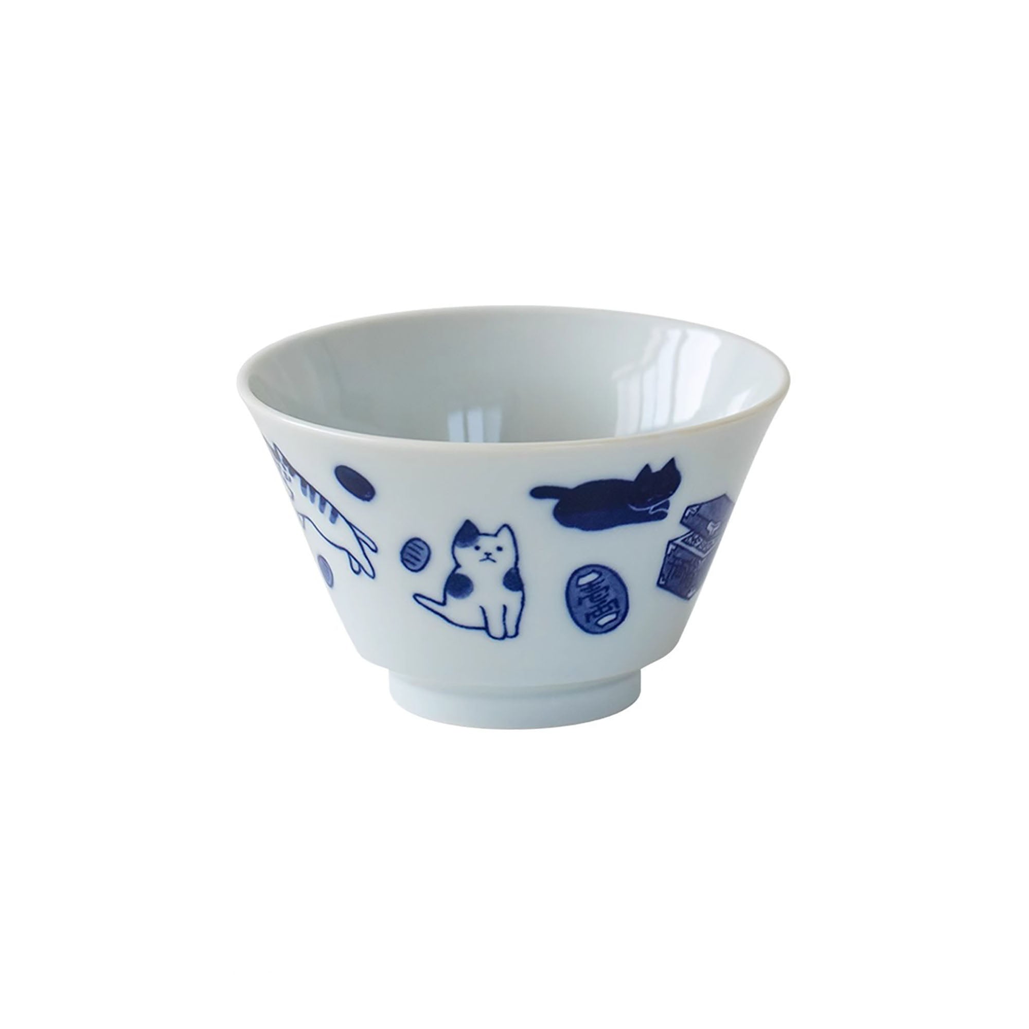 Minoyaki Tableware with "Cats&