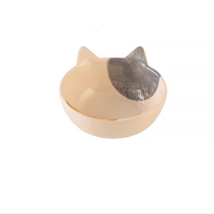 Vaisselle en céramique en forme de chat