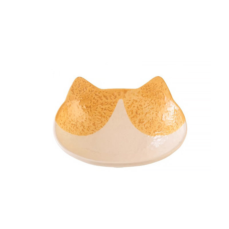 Vaisselle en céramique en forme de chat