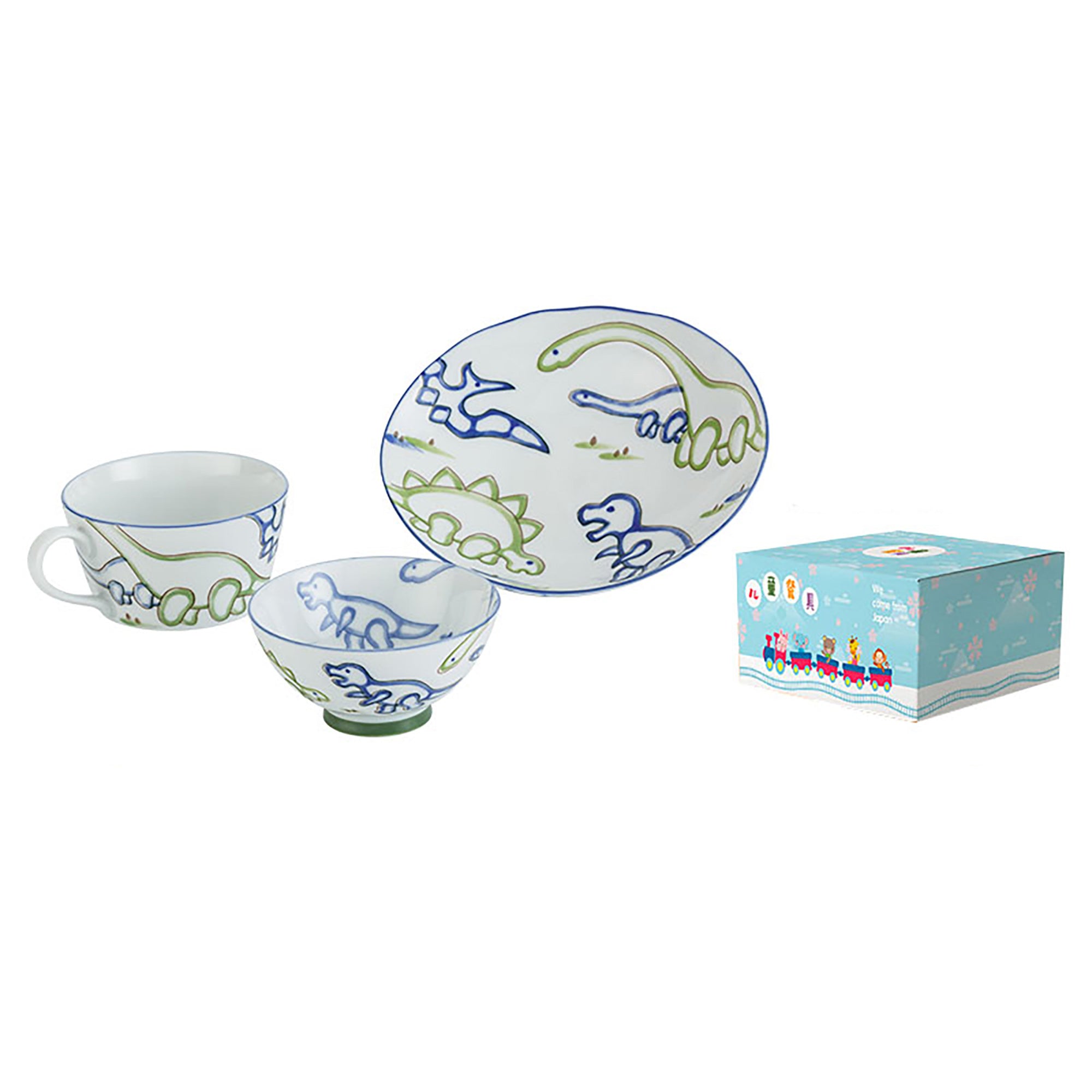 Tableware with cute Dinosaur design
