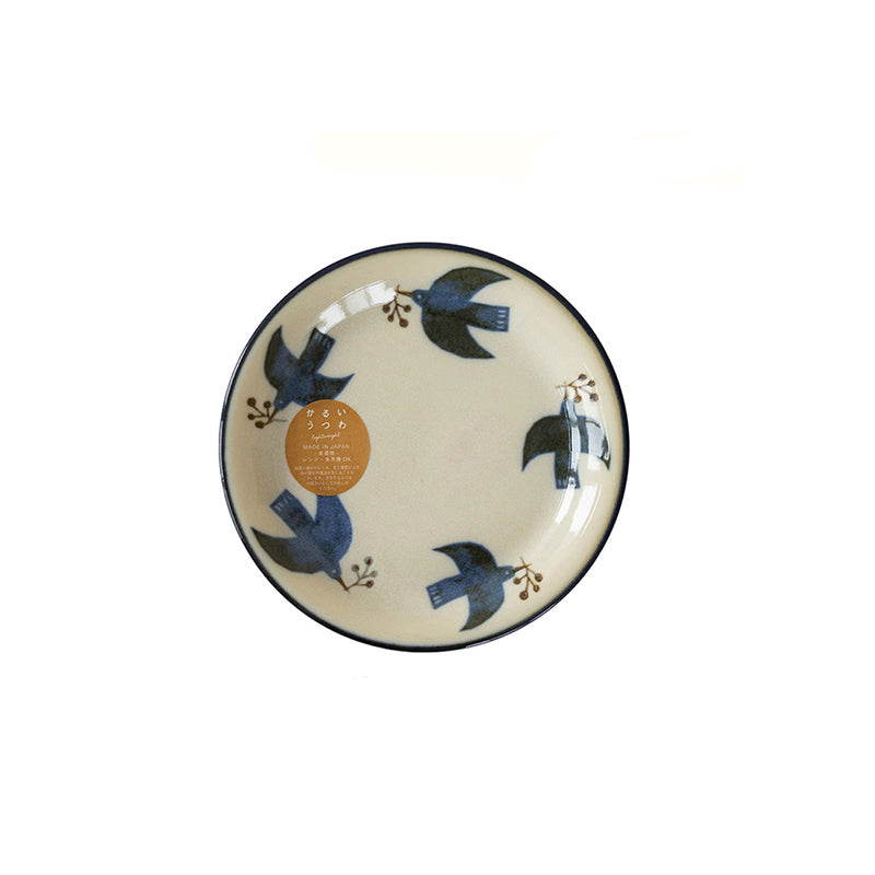 Vaisselle  avec dessin de style rétro japonais