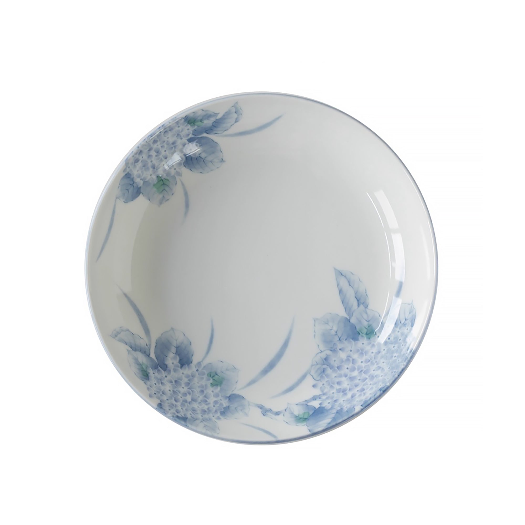Vaisselle en porcelaine Minoyaki avec Motif hortensia