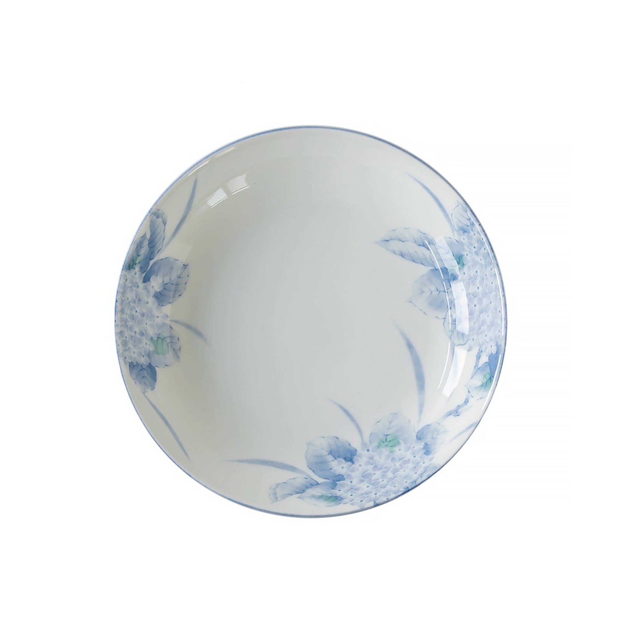 Vaisselle en porcelaine Minoyaki avec Motif hortensia