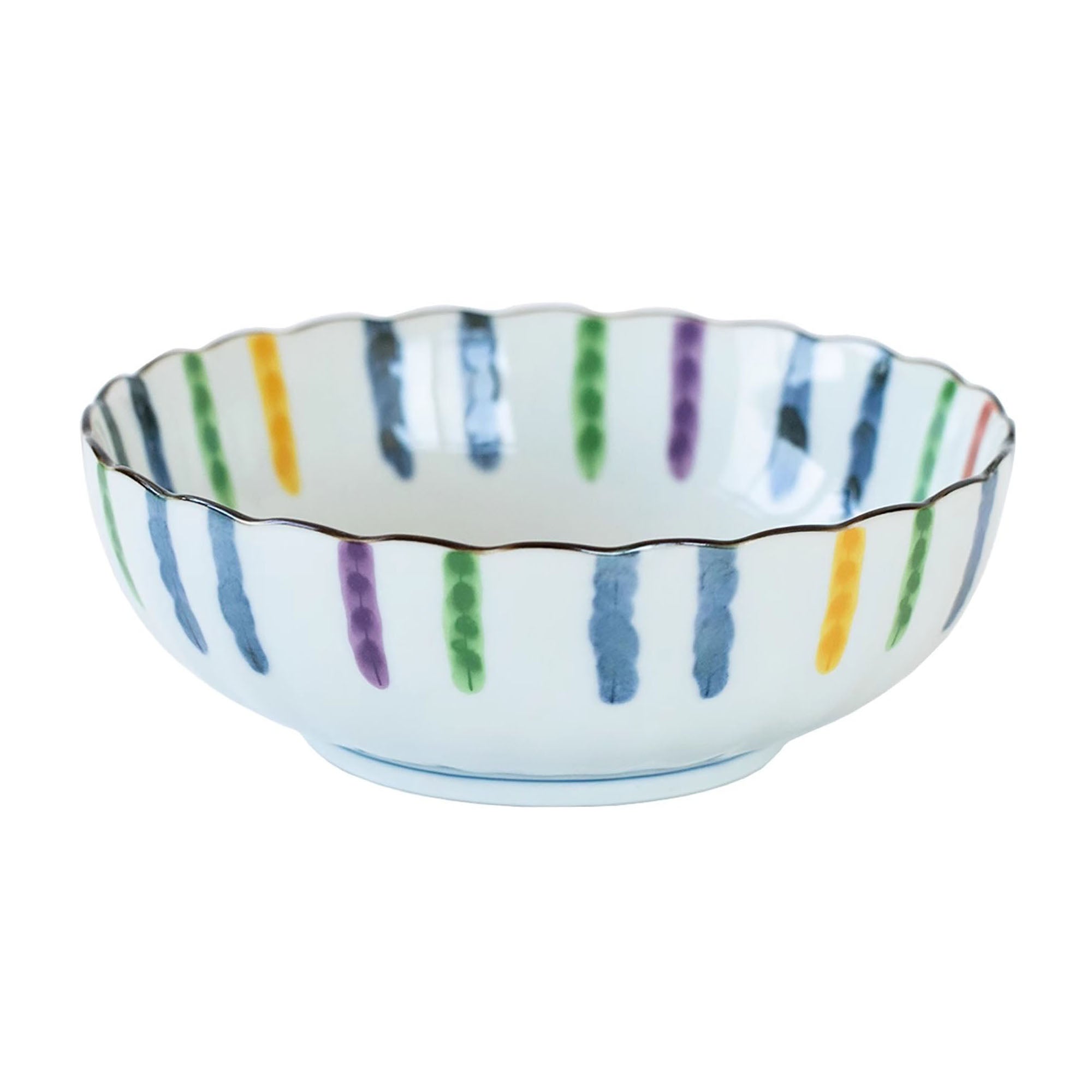 Minoyaki Ceramic Tableware with Tokusa Pattern