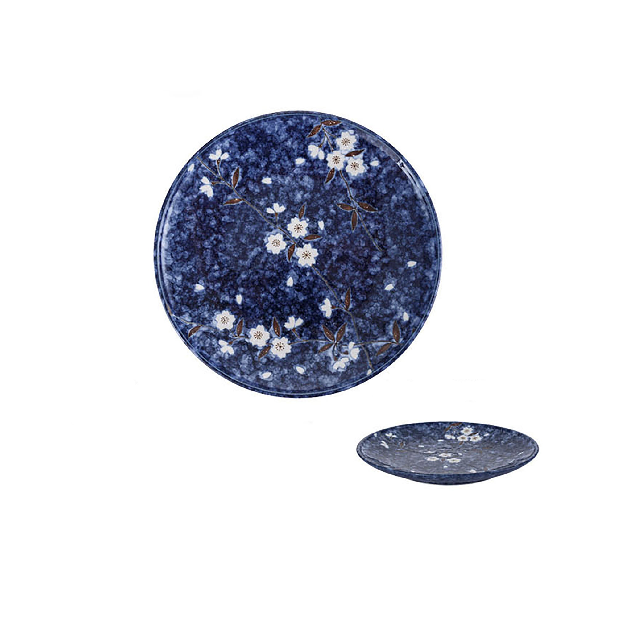 Night cherry patterned tableware