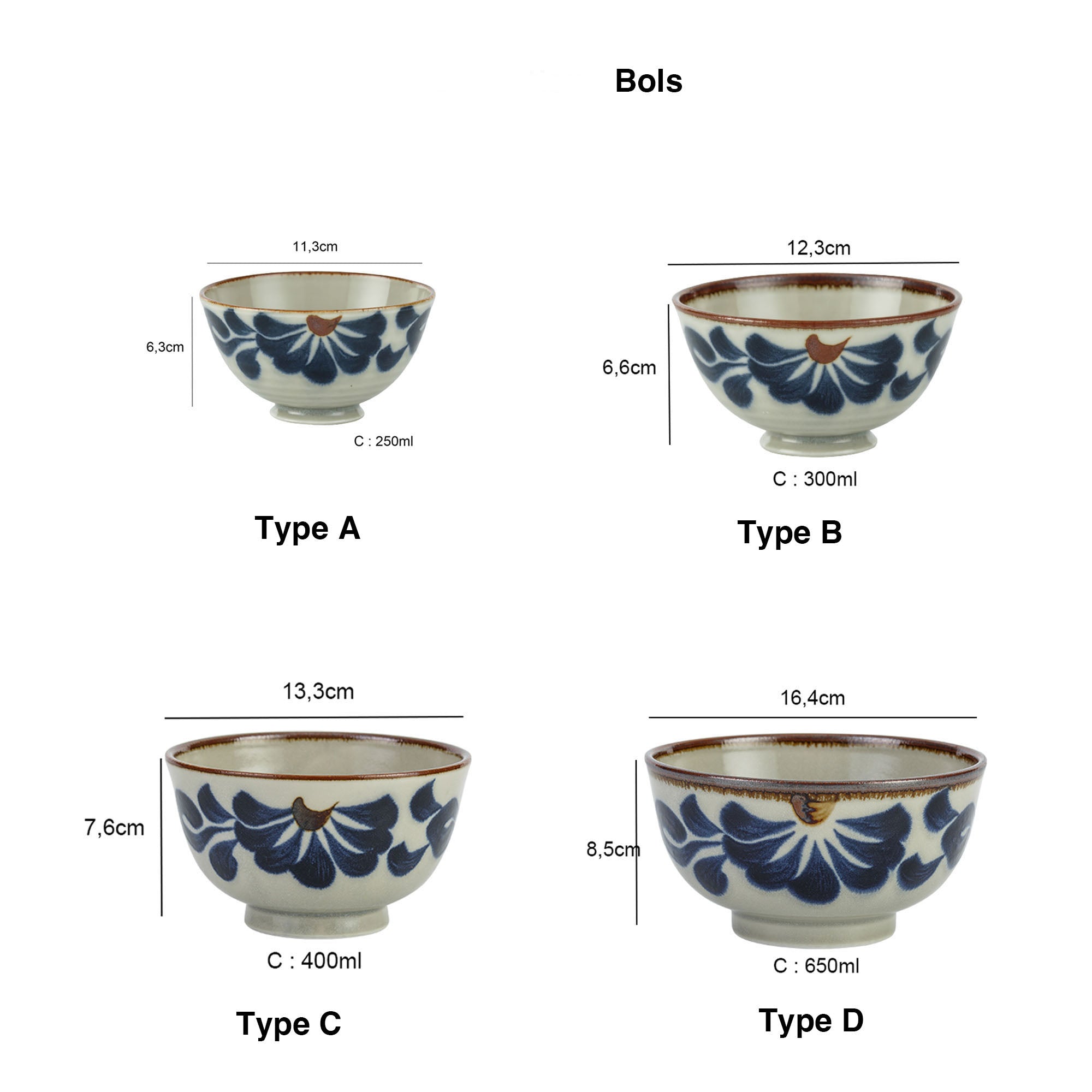 Karakusa-patterned tableware
