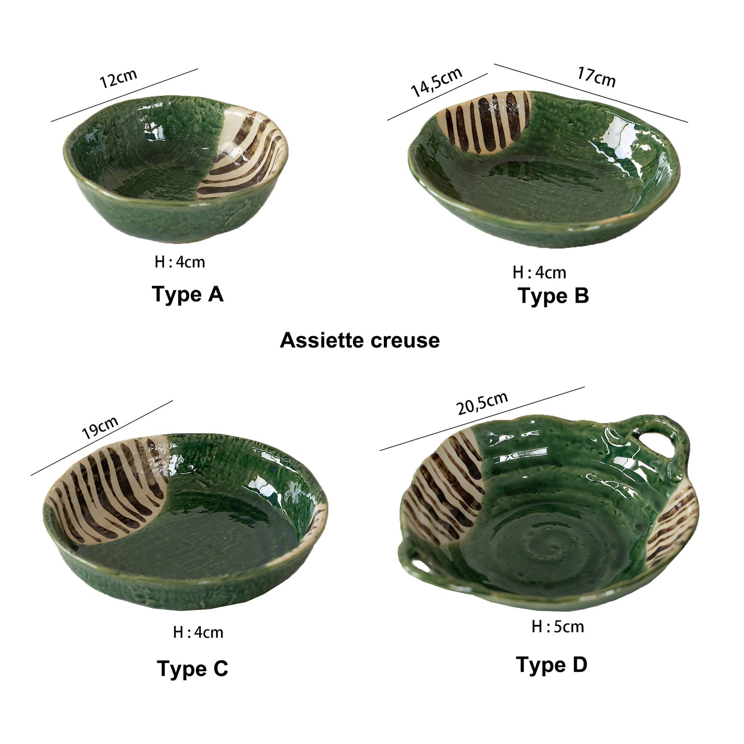 VAISSELLE VERT SETO