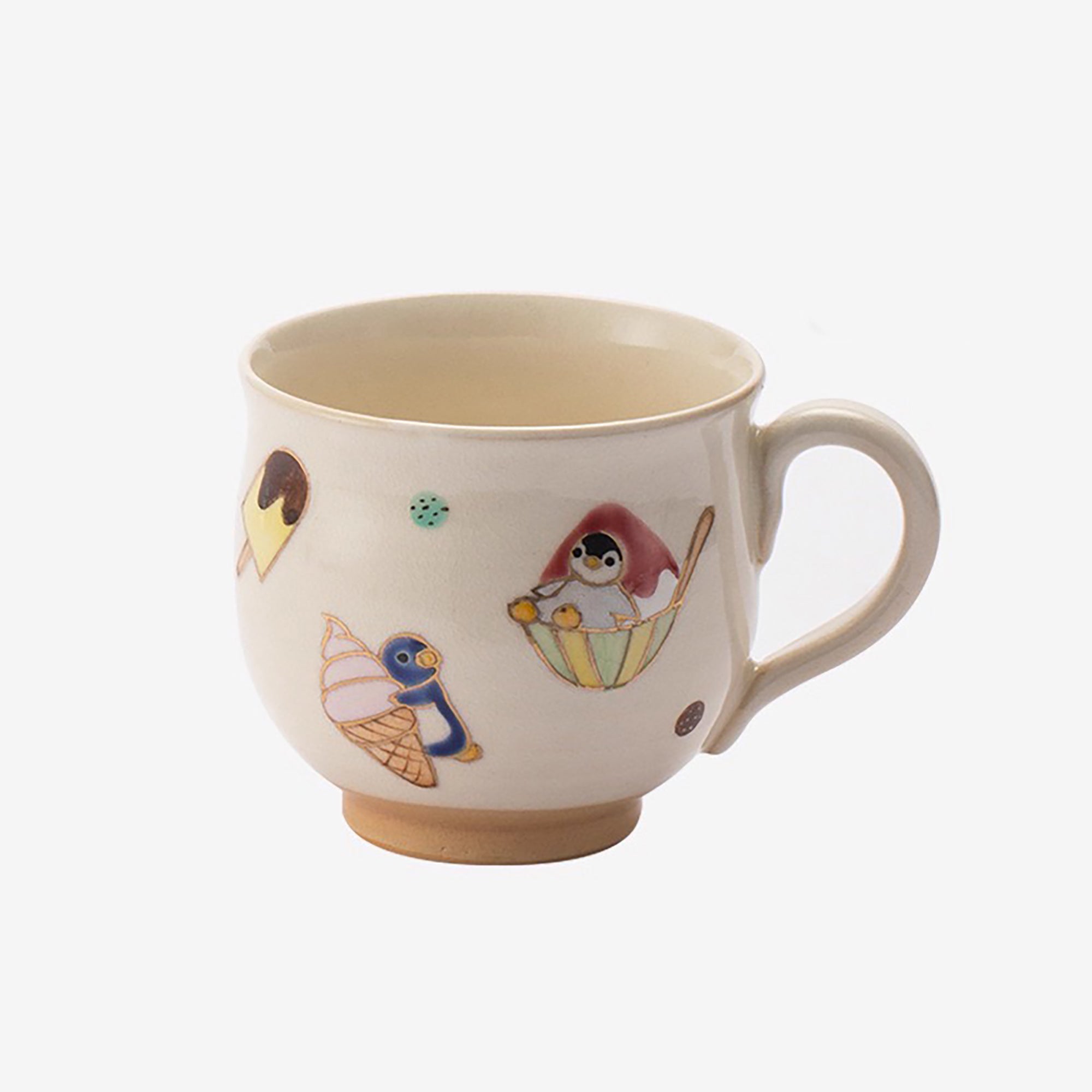 Mug en céramique "Kiyomizu-yaki" de l&