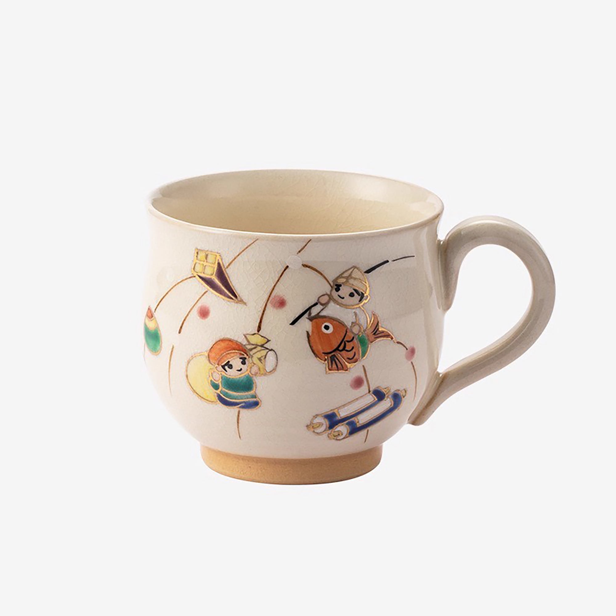 Mug en céramique "Kiyomizu-yaki" de l&