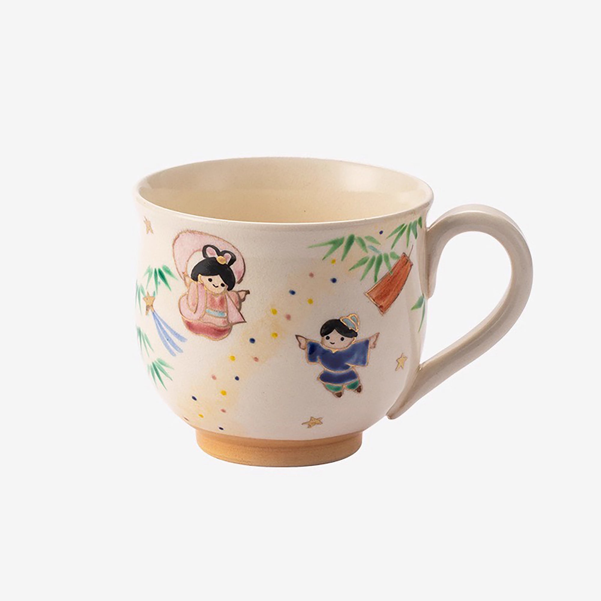 Mug en céramique "Kiyomizu-yaki" de l&