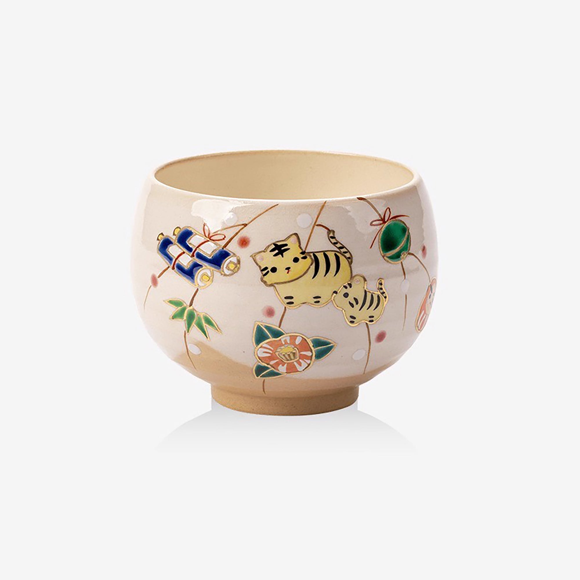 Mug en céramique "Kiyomizu-yaki" de l&