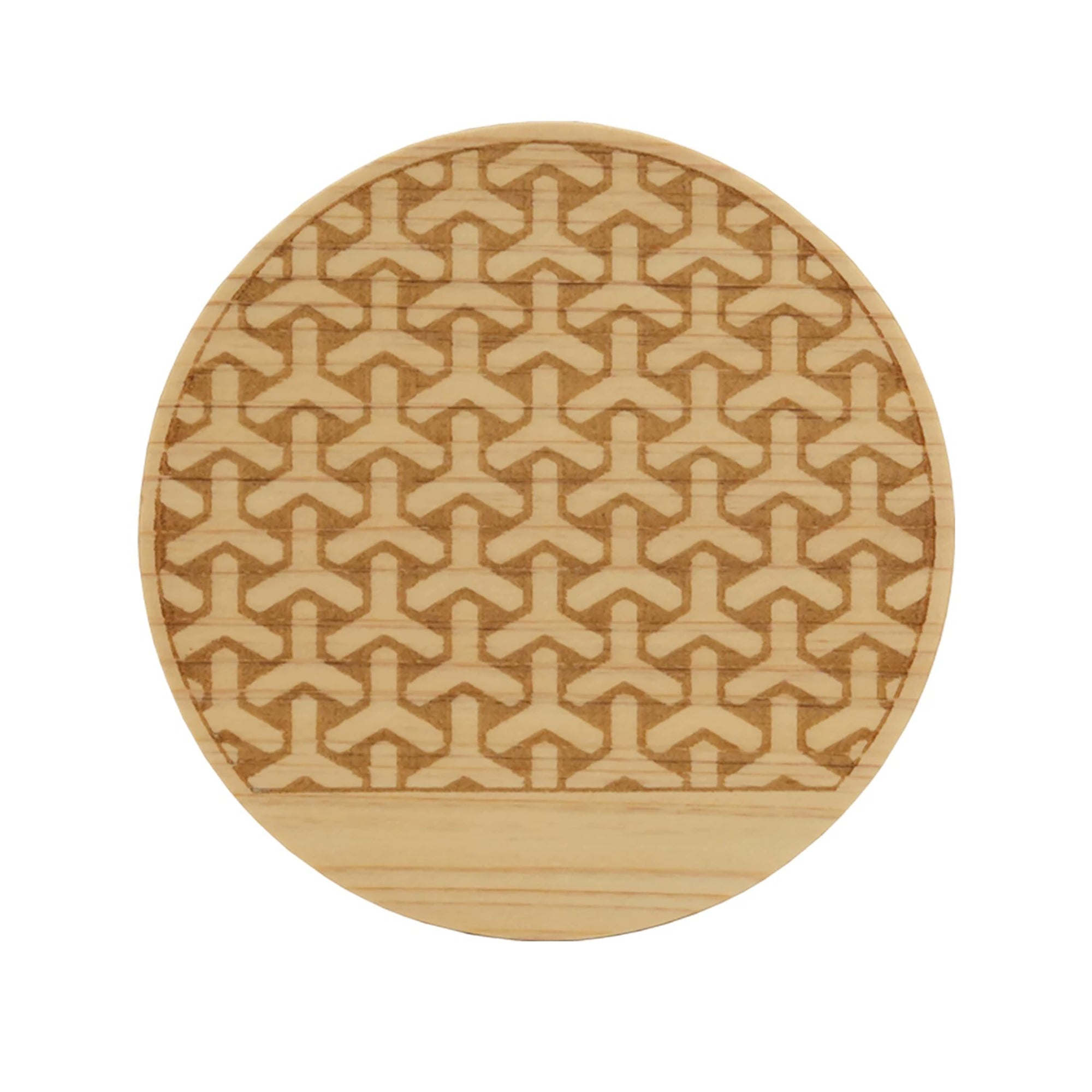 Sous-verres japonais en bois Hinoki