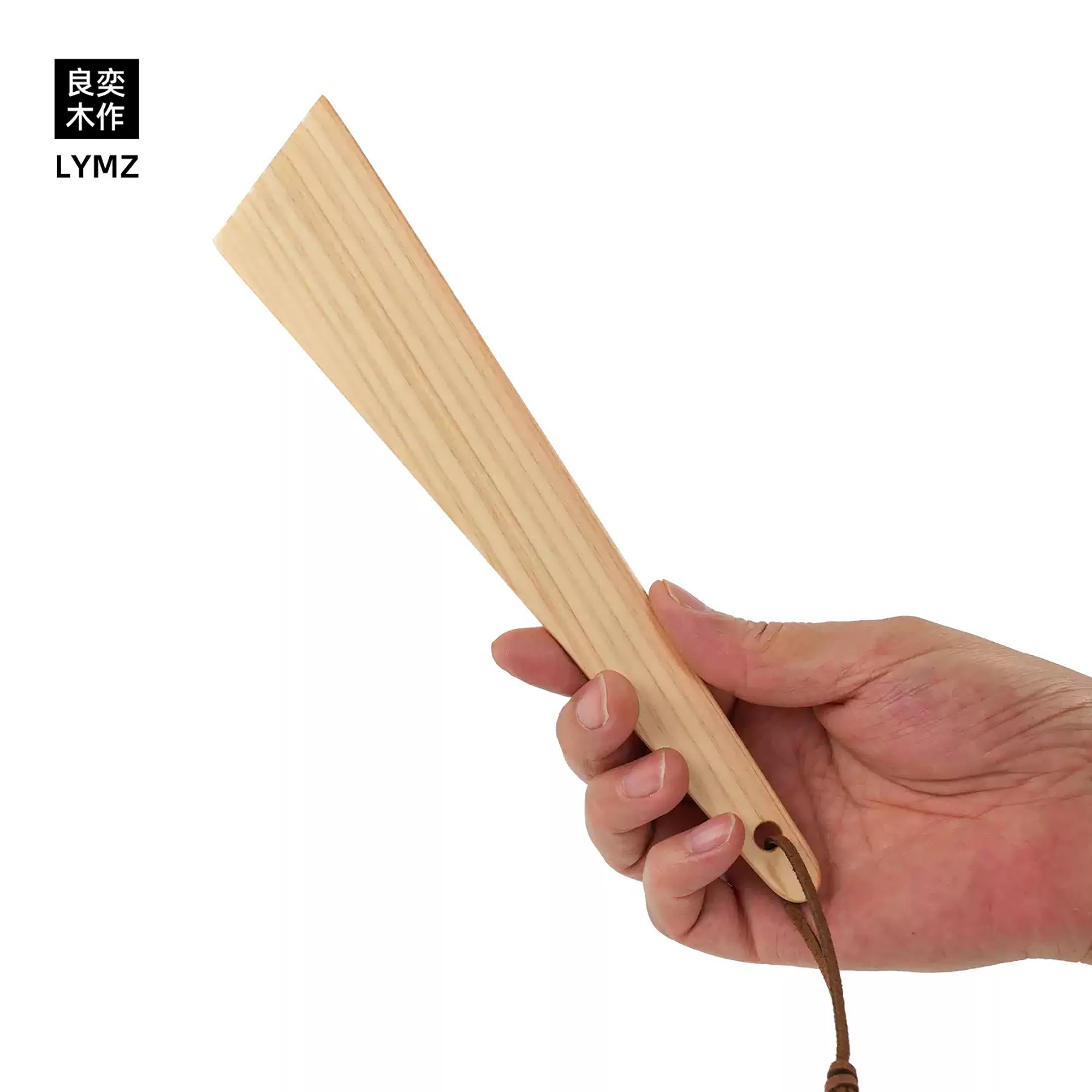 Spatule triangulaire en bois Hinoki massif