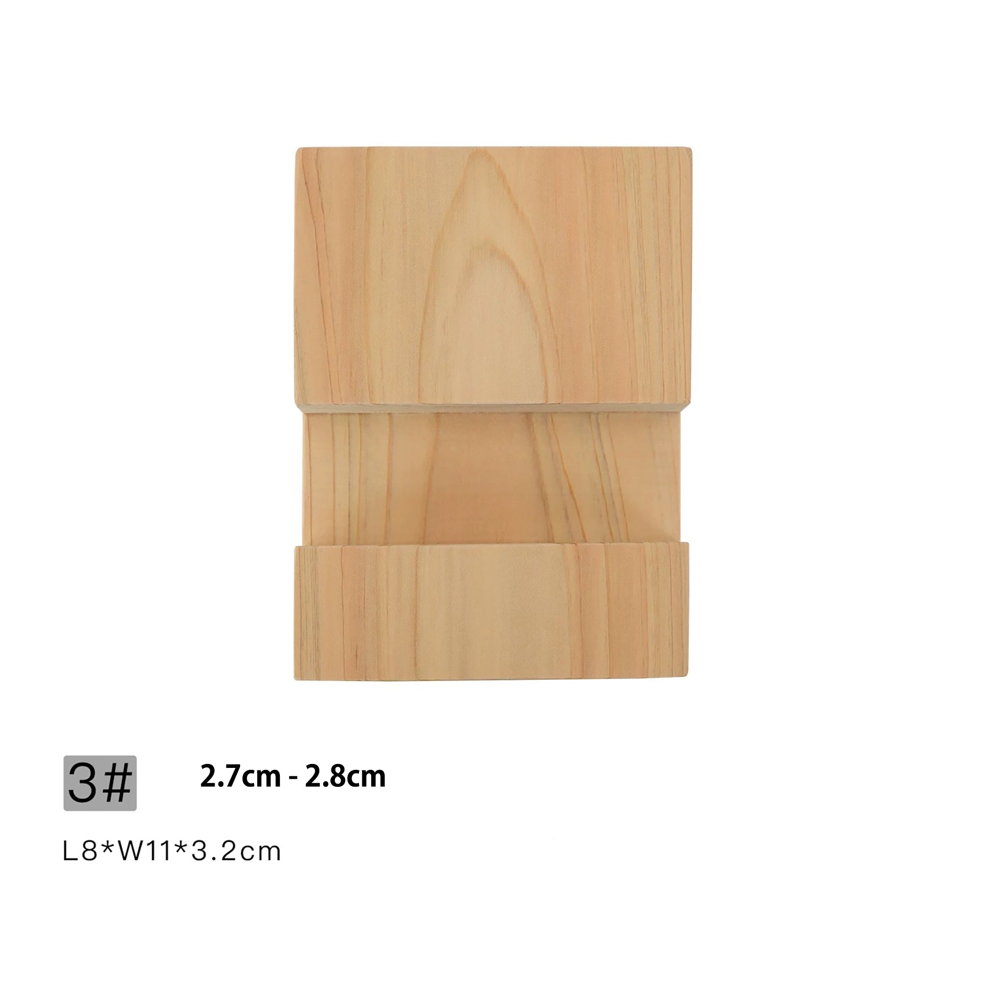 Support de planche à découper en bois Hinoki massif