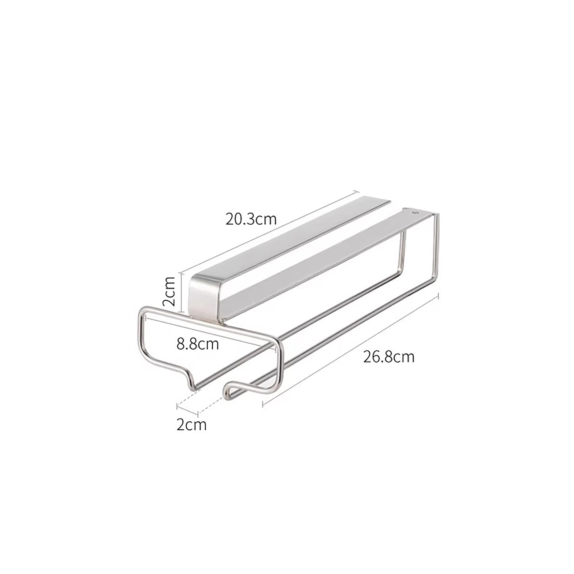 Support porte-verres SHIMOYAMA en acier inoxydable