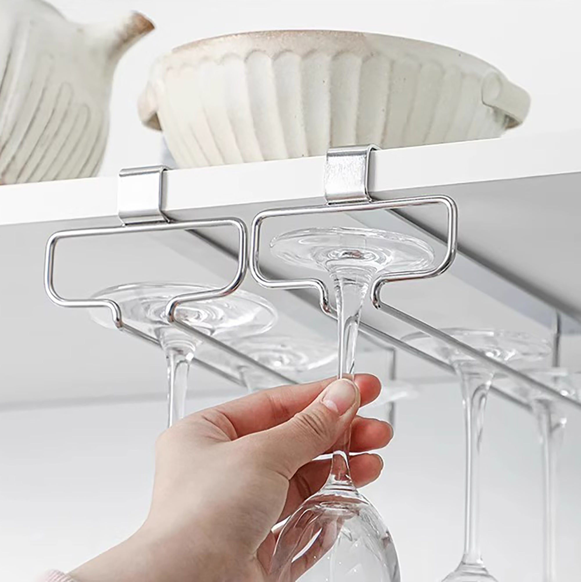 Support porte-verres SHIMOYAMA en acier inoxydable