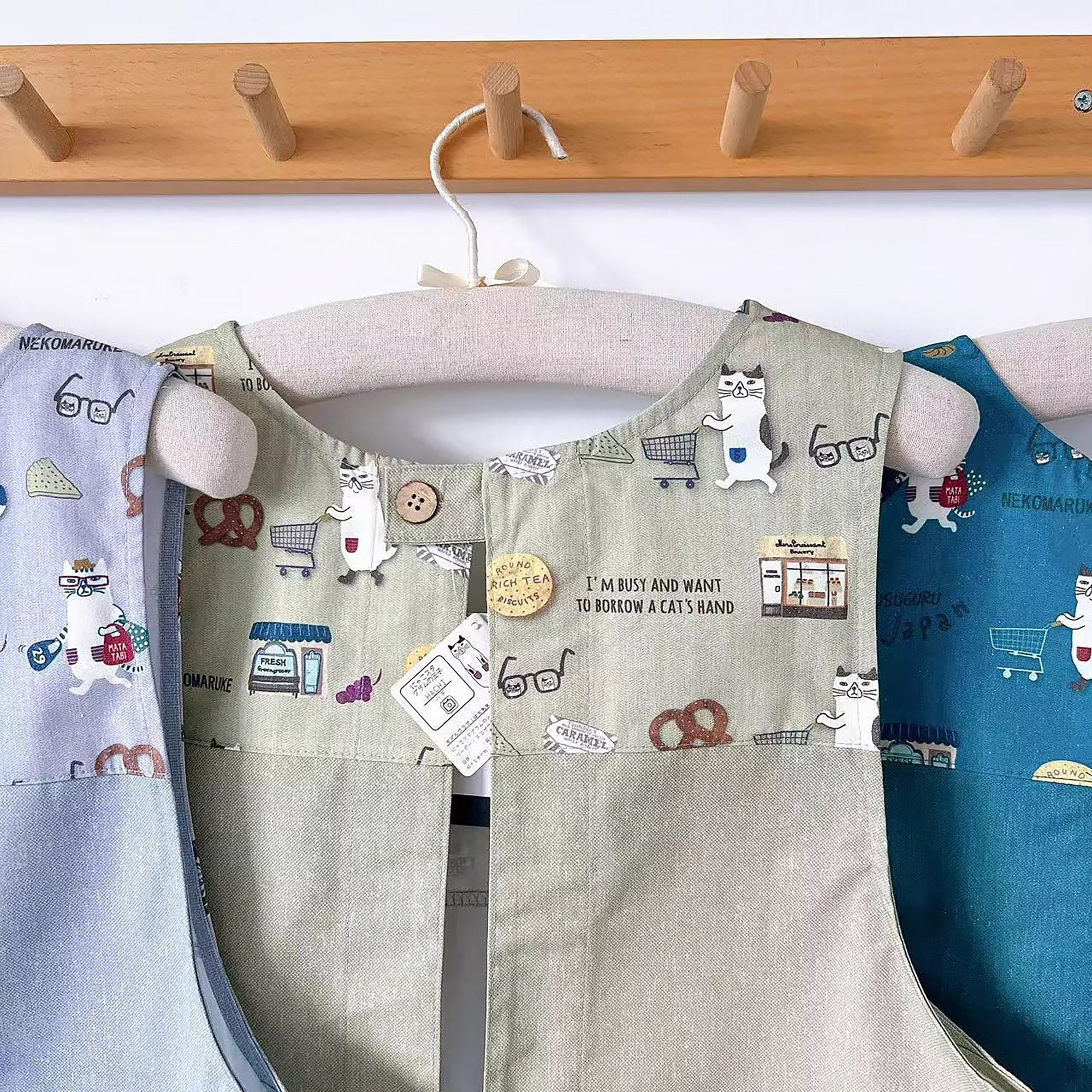 Tablier Kusuguru japonais anti-taches