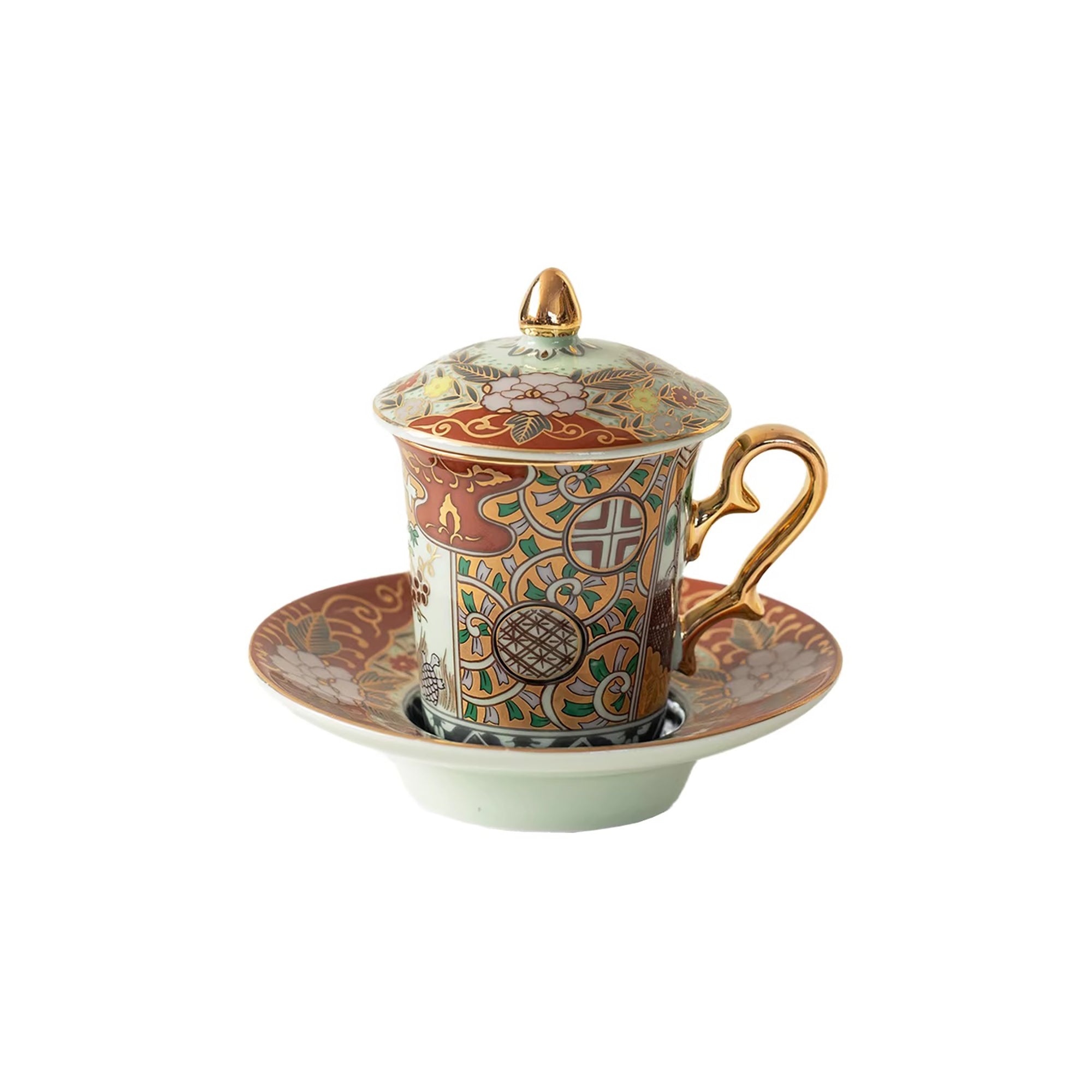 Tasse Aritayaki style Rinkuro décor impérial doré