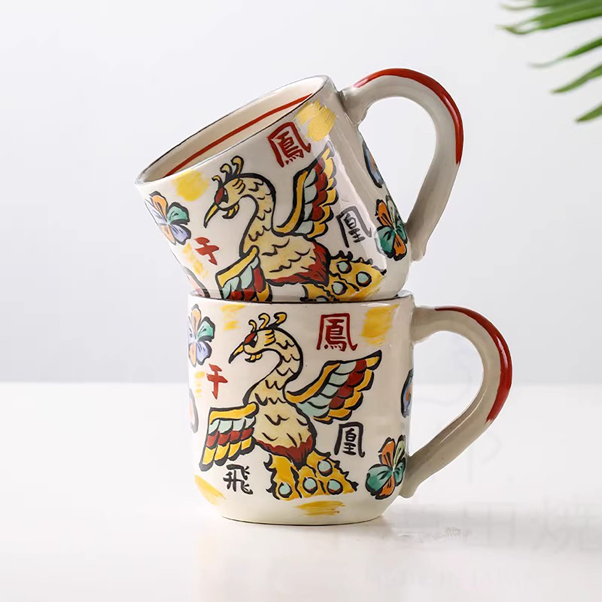 Mug Arita-Yaki avec motif Dragon Porte-Bonheur