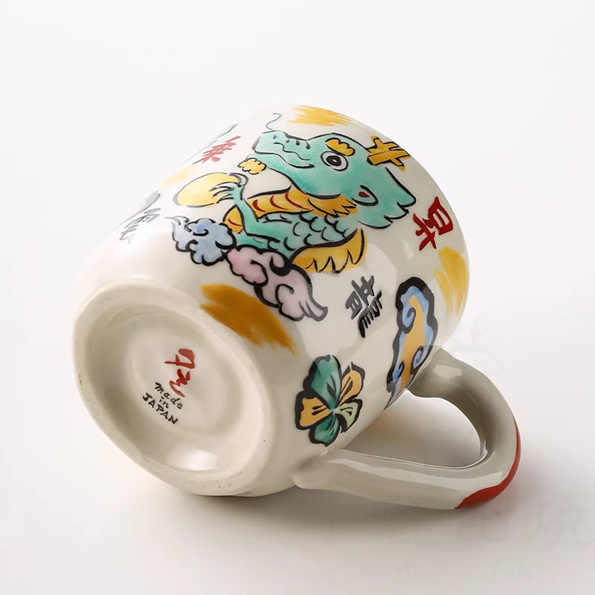 Mug Arita-Yaki avec motif Dragon Porte-Bonheur