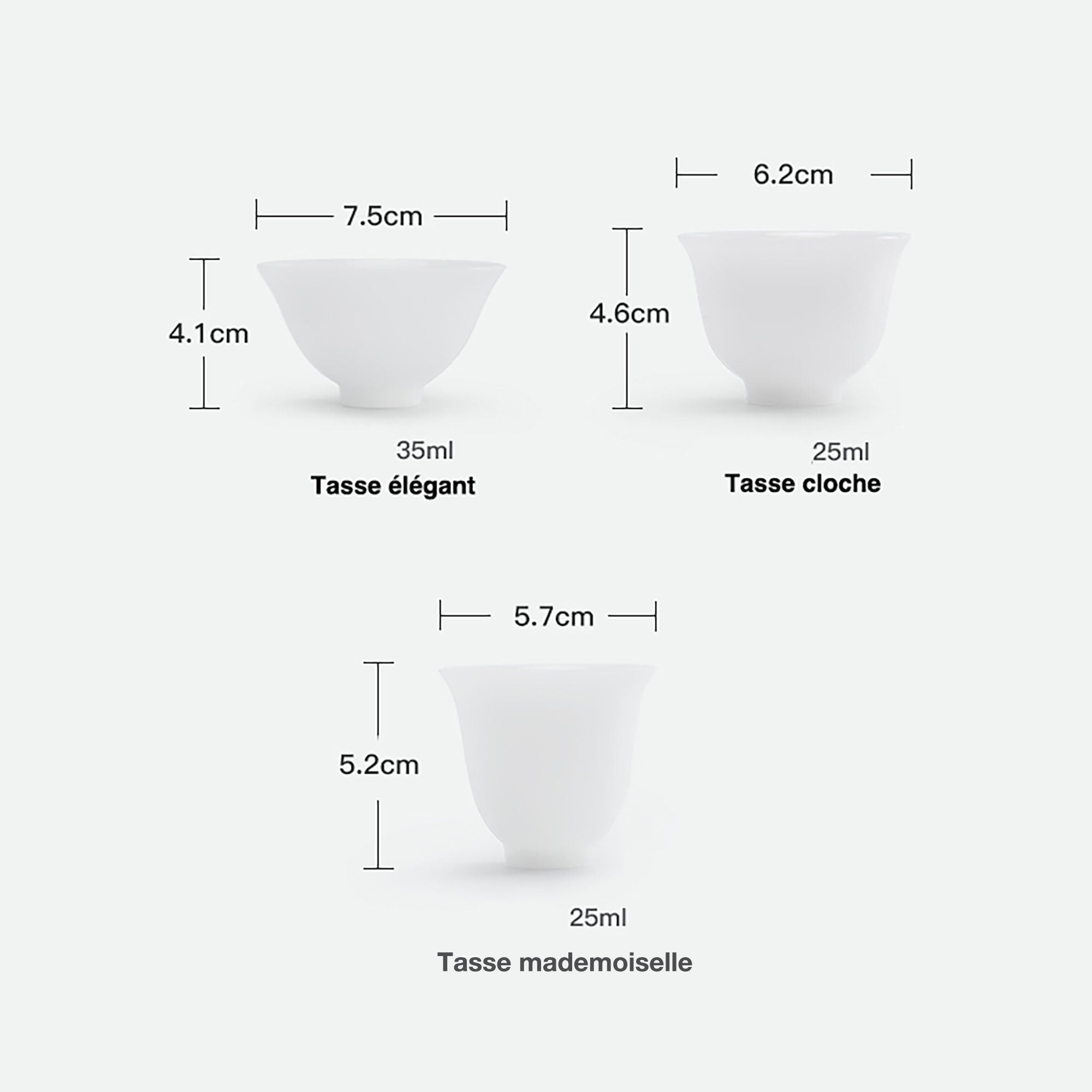 Porcelain Gongfu Teacup