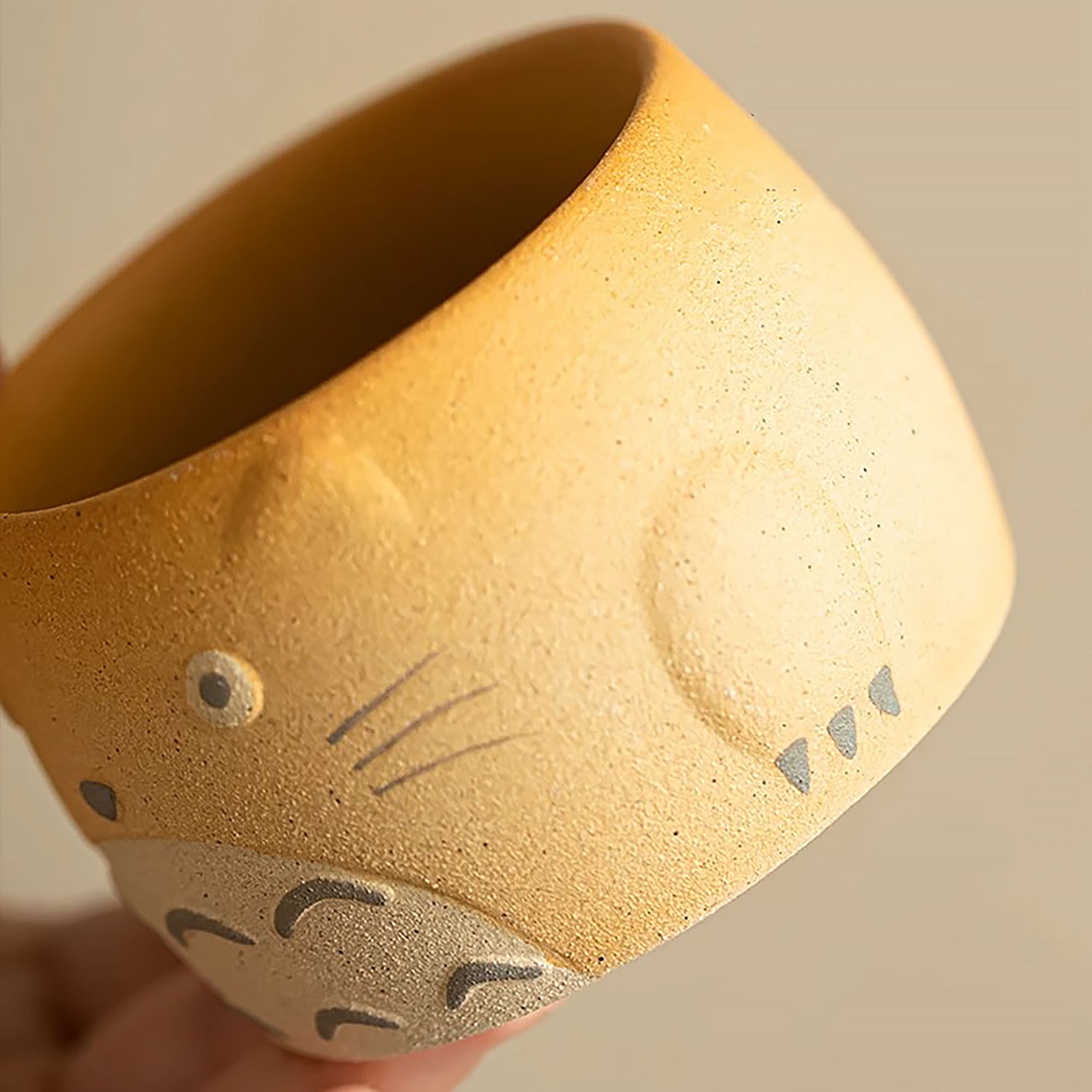 Tasse à thé en céramique avec motif adorable chat